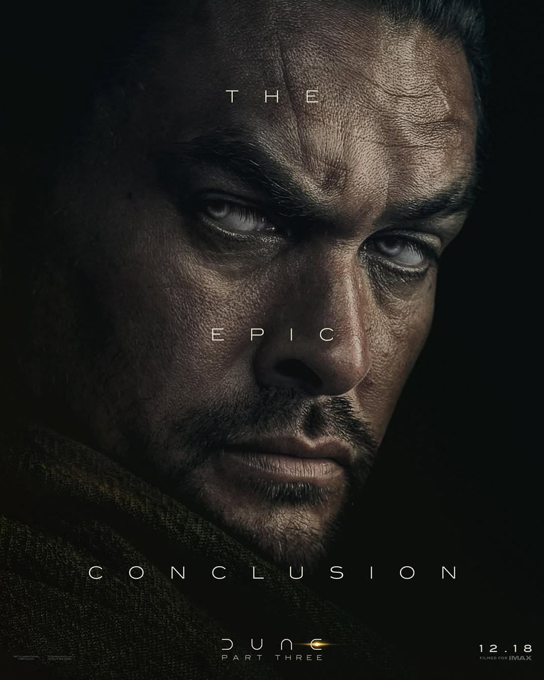 DUNE PART THREE POSTERS SHOW A SCARRED PAUL ATREIDES AND ROBERT PATTINSON AS SCYTALE (image 2)