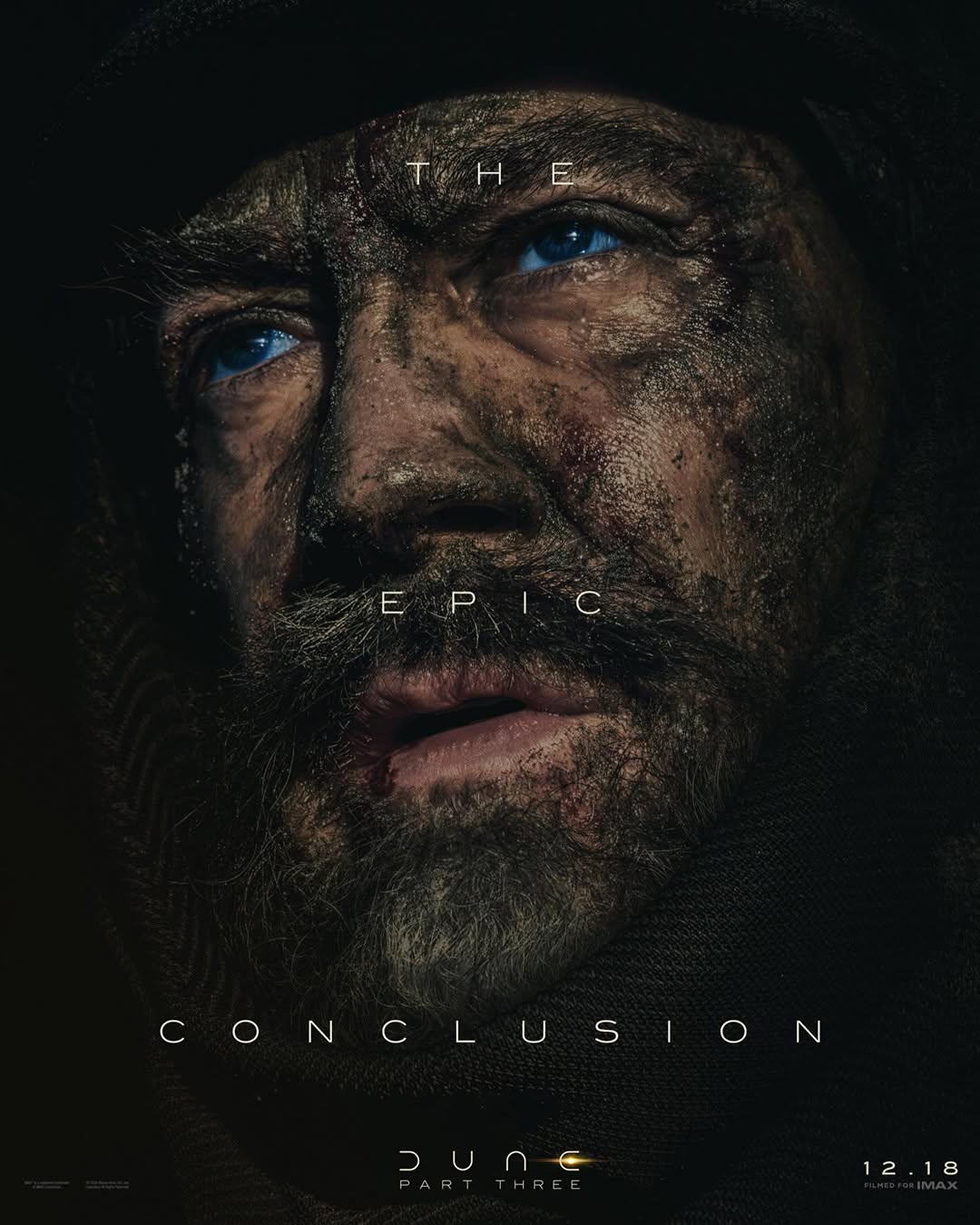 DUNE PART THREE POSTERS SHOW A SCARRED PAUL ATREIDES AND ROBERT PATTINSON AS SCYTALE (image 8)