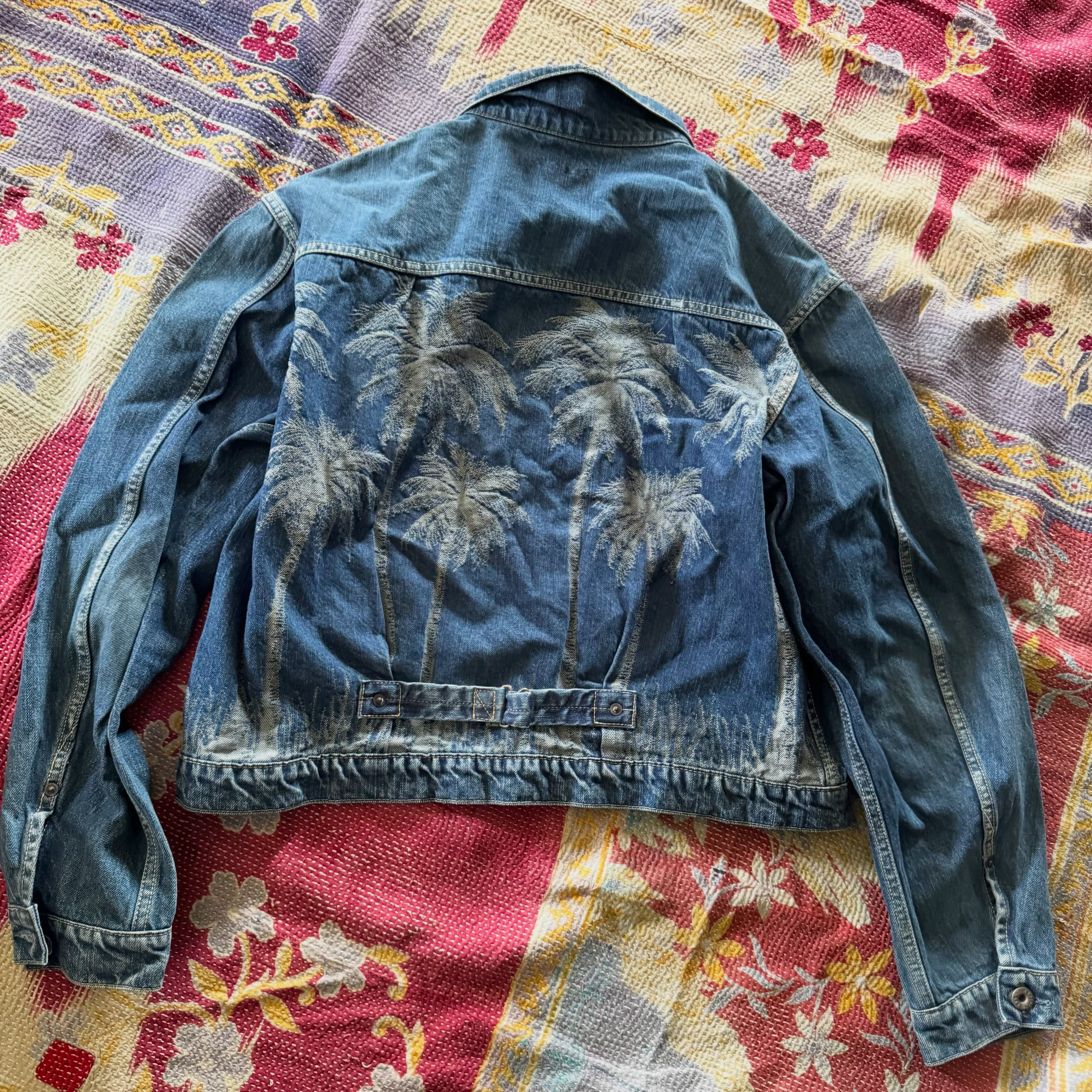 KAPITAL'S 1ST TYPE JACKET GOES ALOHA IN 12OZ DENIM (image 3)