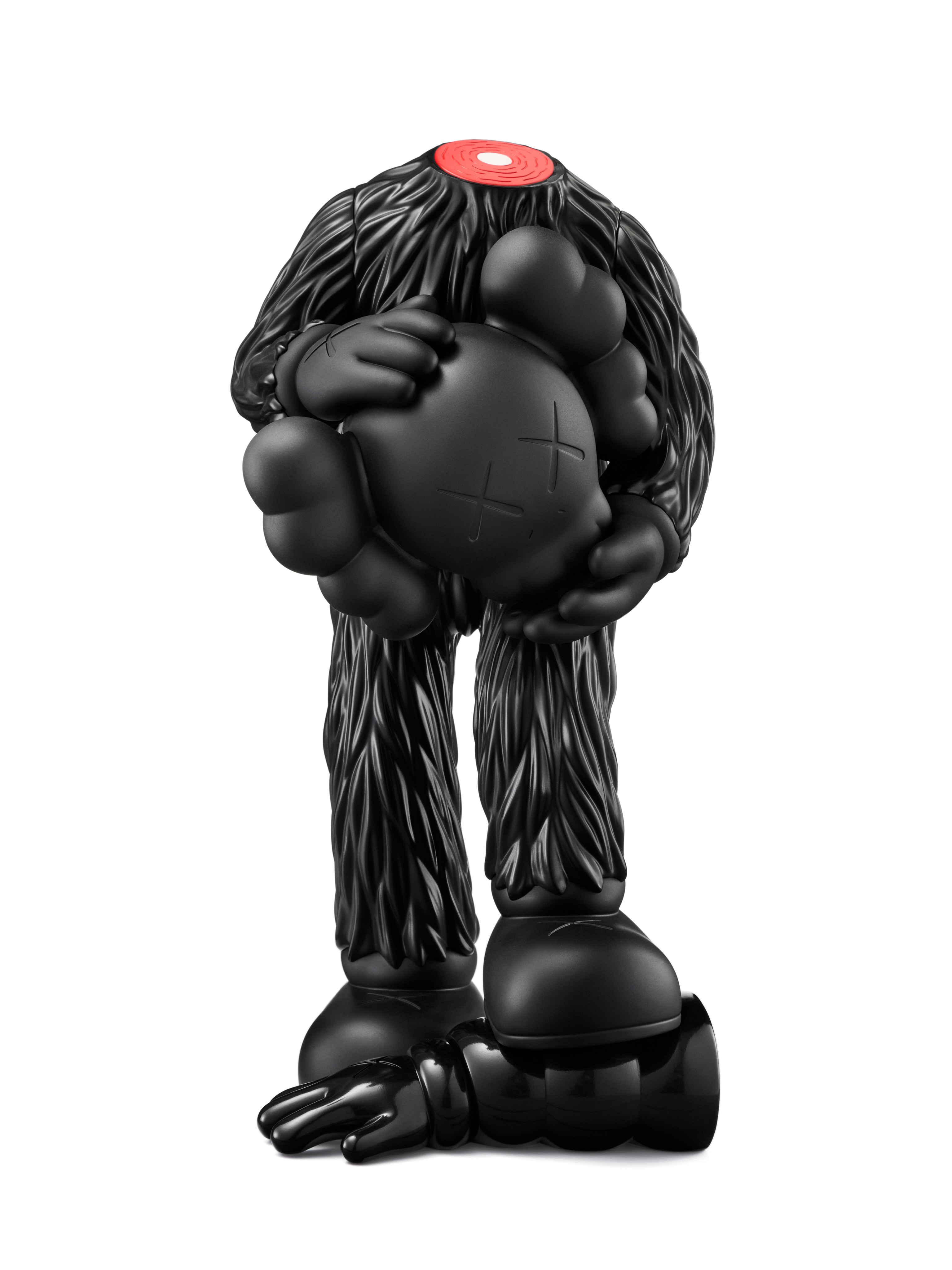 A Kaws FELLOWS vinyl and paint sculpture, the artist's 2026 release announced for kawsone.com and Space K Seoul.
