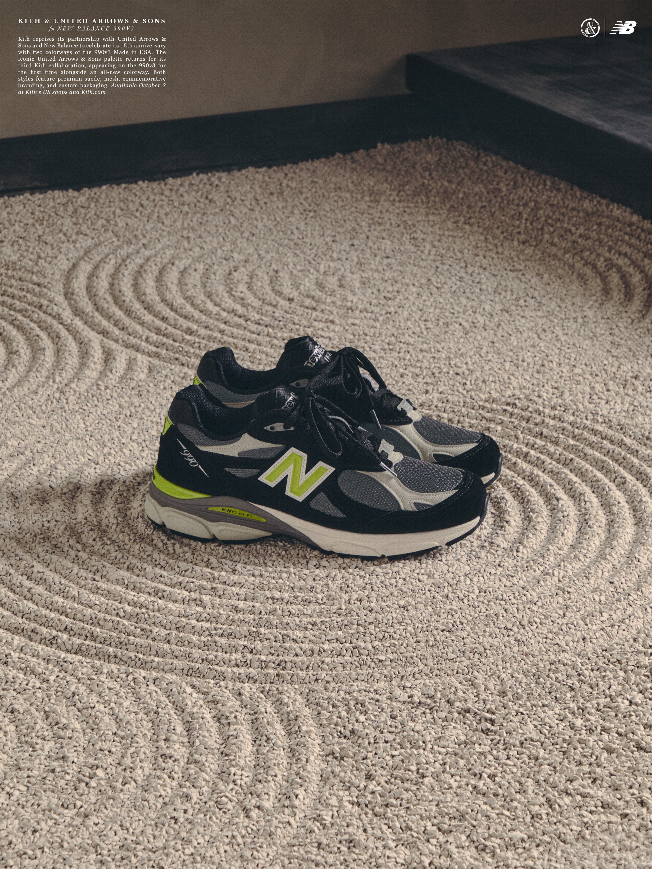 Kith Turns 15 With Two New Balance 990v3 Pairs on Friday (image 3)