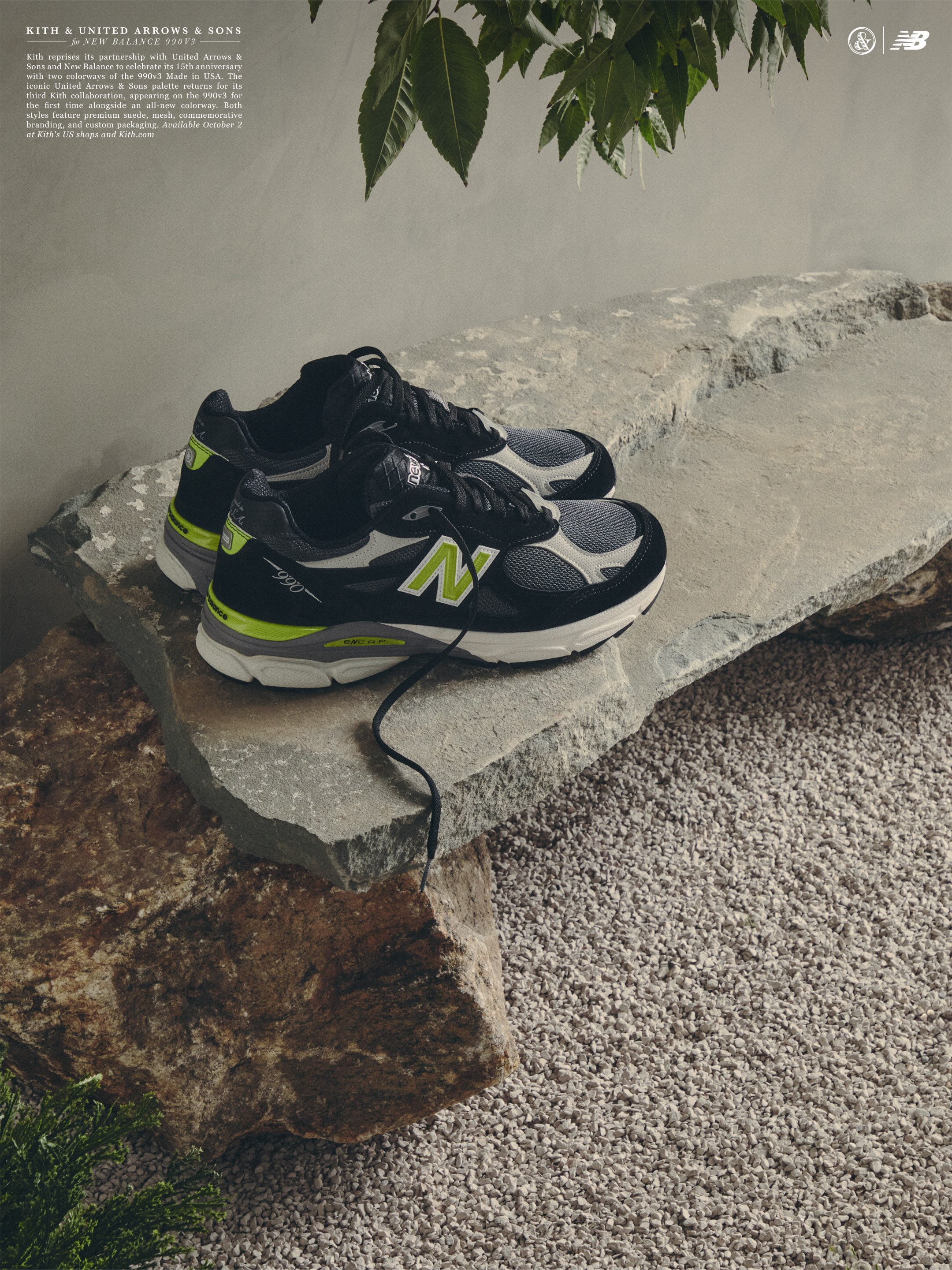 Kith Turns 15 With Two New Balance 990v3 Pairs on Friday (image 5)