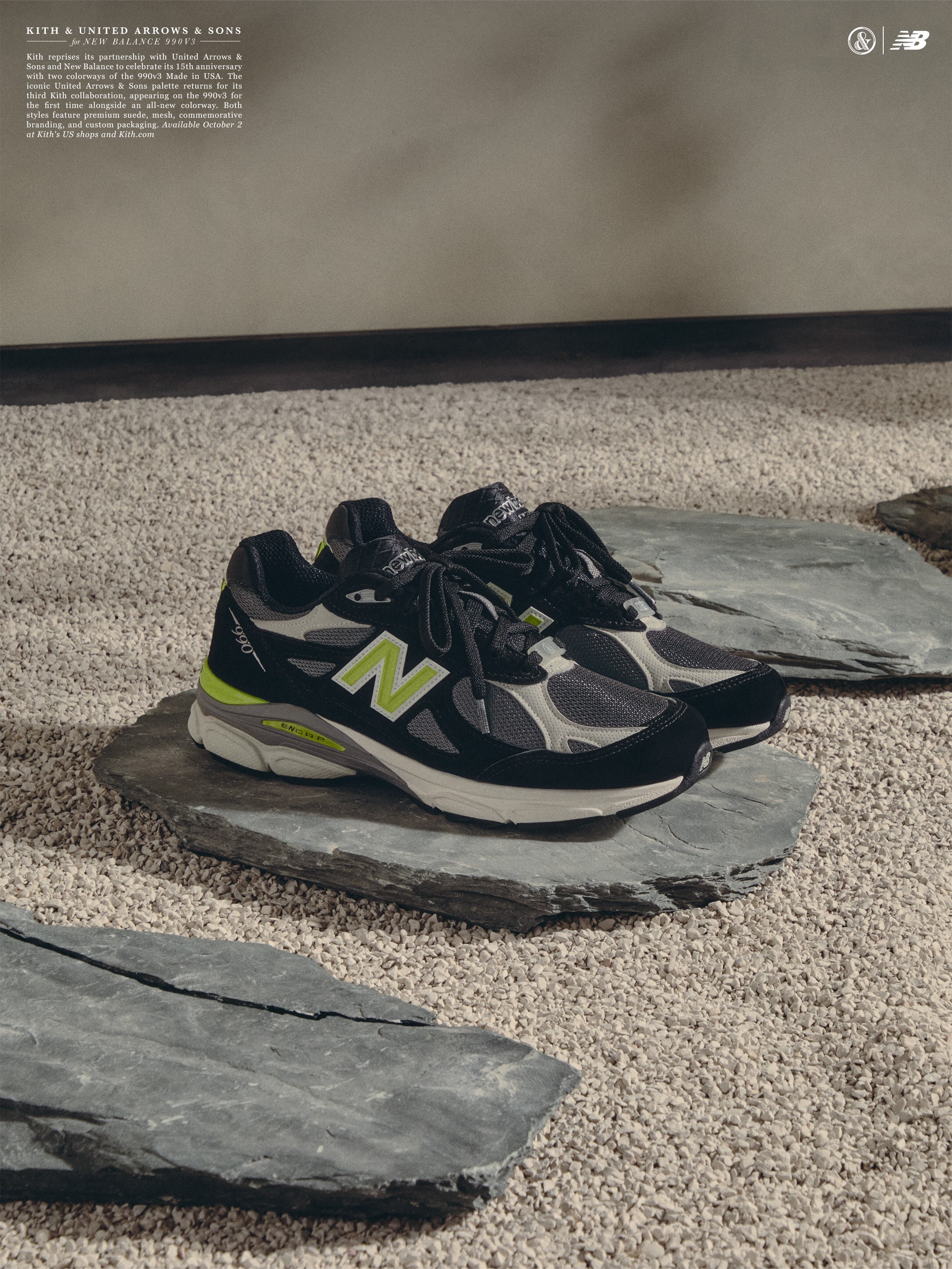 Kith Turns 15 With Two New Balance 990v3 Pairs on Friday (image 9)