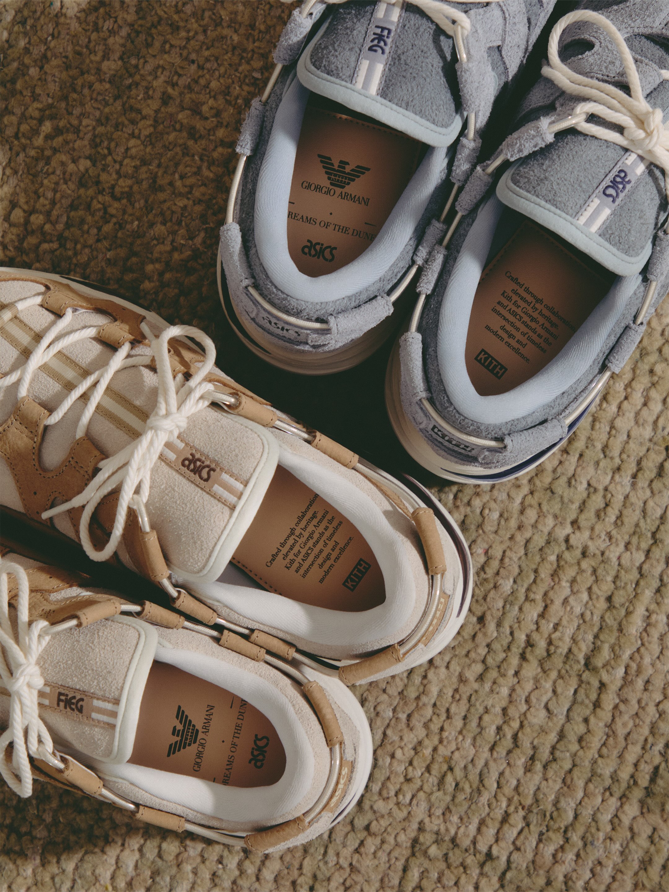 Kith's Armani GEL MAI 0.1 Comes in Safari and Quarry (image 3)