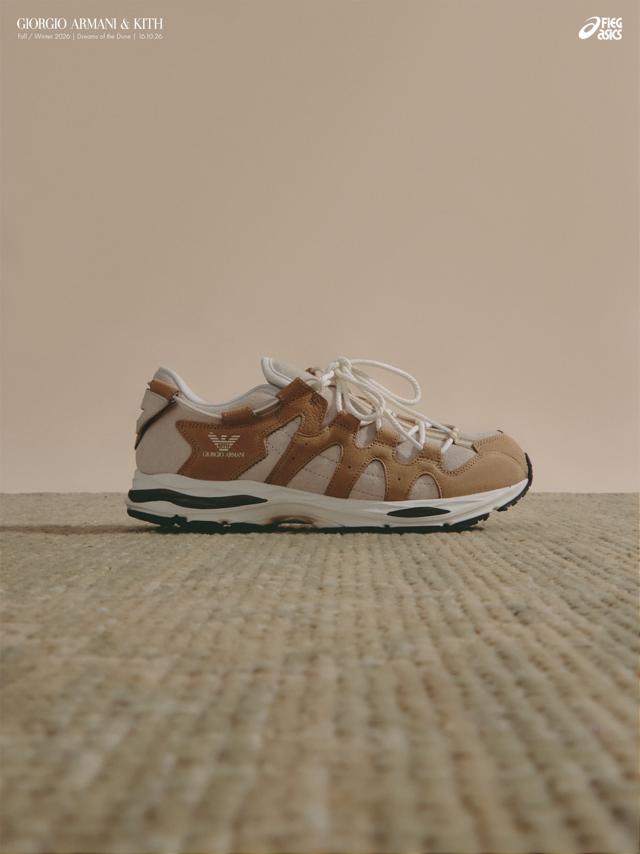 Kith's Armani GEL MAI 0.1 Comes in Safari and Quarry (image 4)