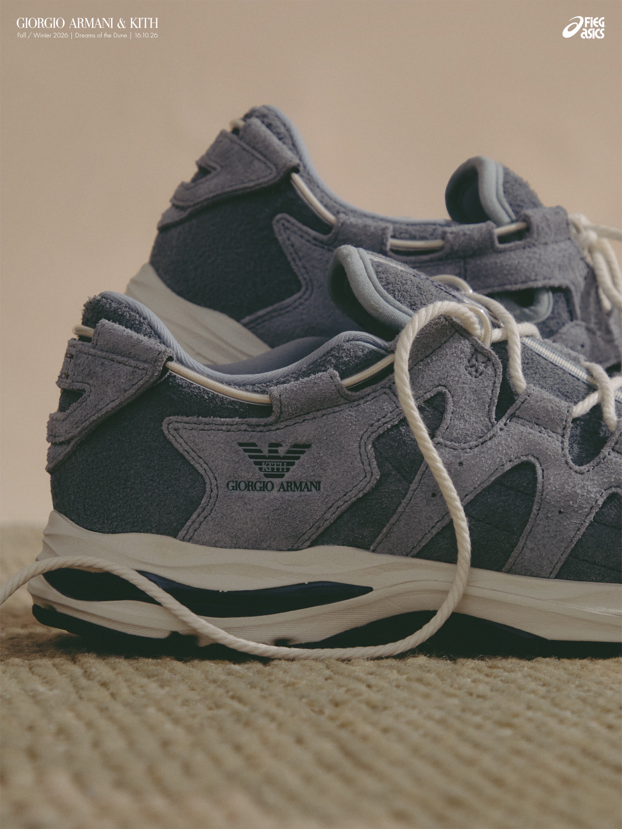 Kith's Armani GEL MAI 0.1 Comes in Safari and Quarry (image 9)