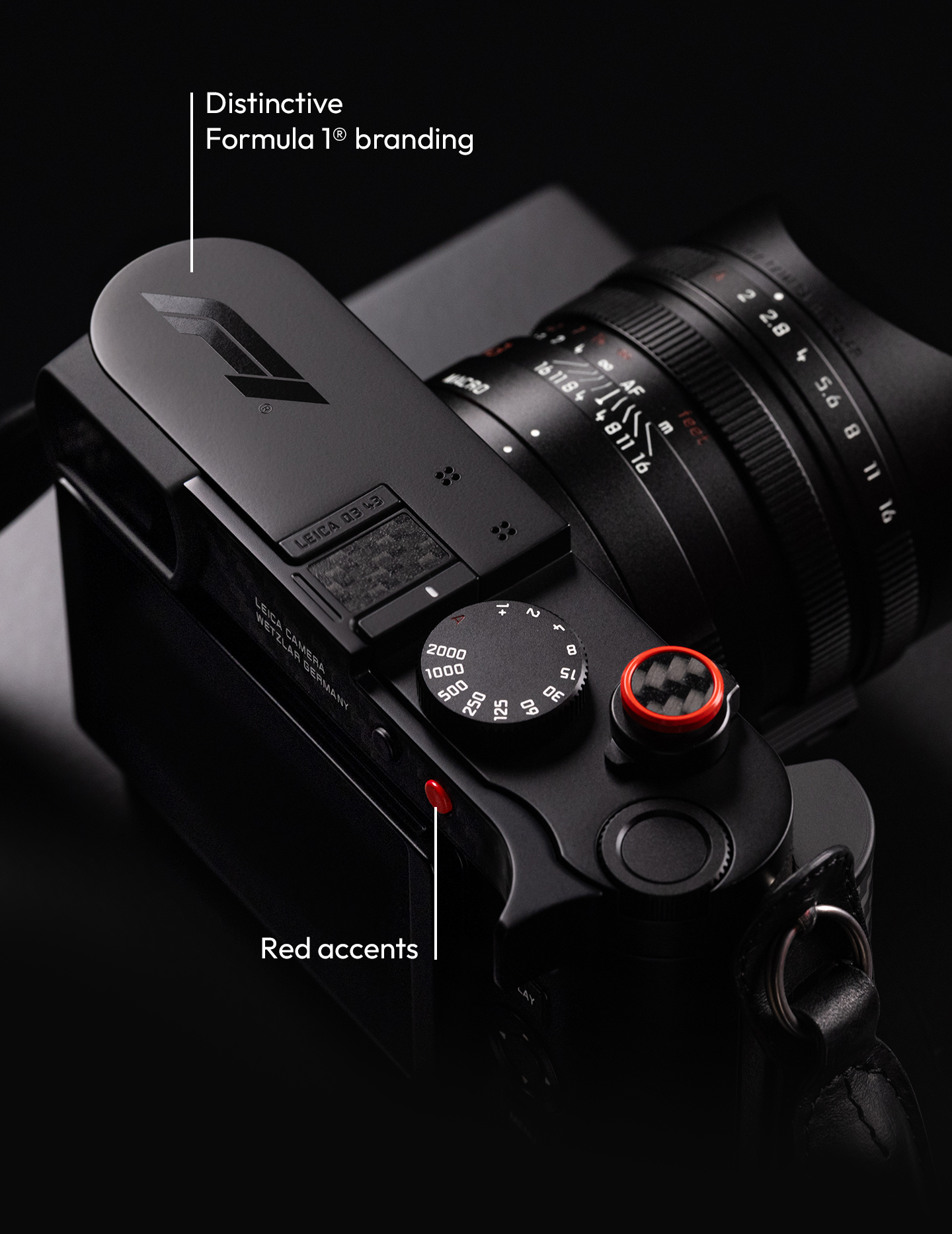 Leica Puts Carbon Fibre on the Q3 43 for Formula 1 (image 2)