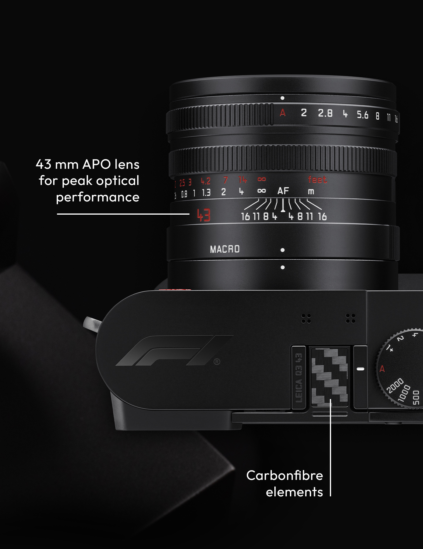 Leica Puts Carbon Fibre on the Q3 43 for Formula 1 (image 3)
