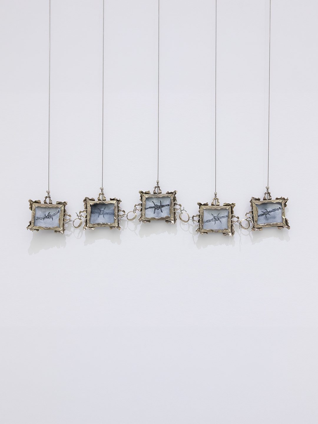 Installation view of Elaine Cameron-Weir's Bookends at Illingworth Kerr Gallery, Alberta University of the Arts, Calgary.
