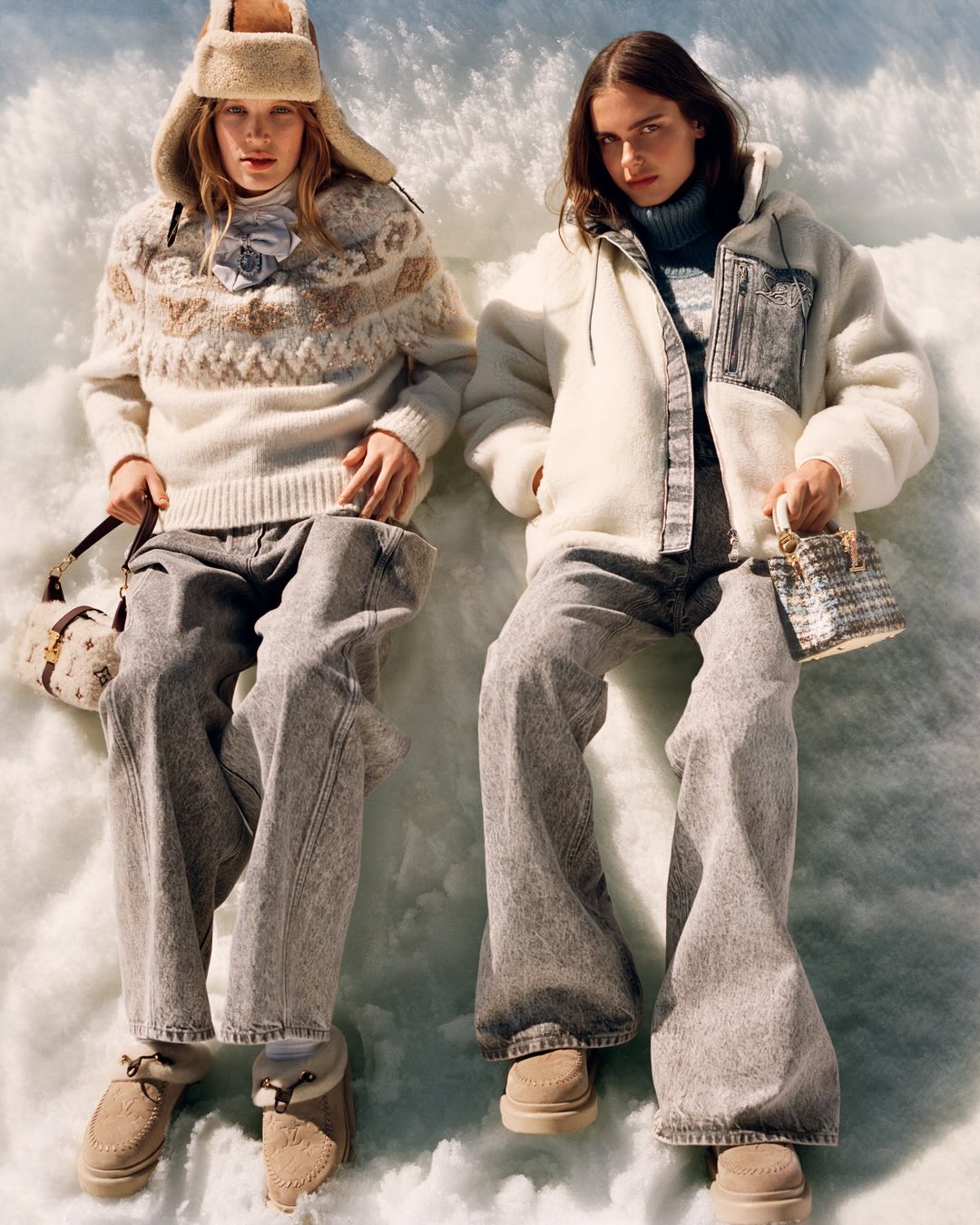 LV Ski Collection Moves Après Ski Into Shearling and Tweed (image 3)
