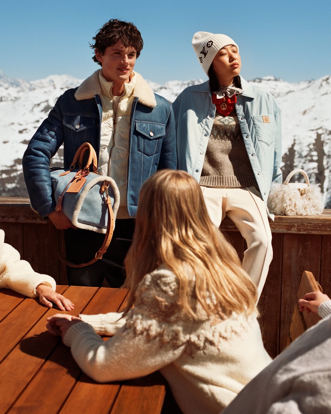 LV Ski Collection Moves Après Ski Into Shearling and Tweed (image 5)