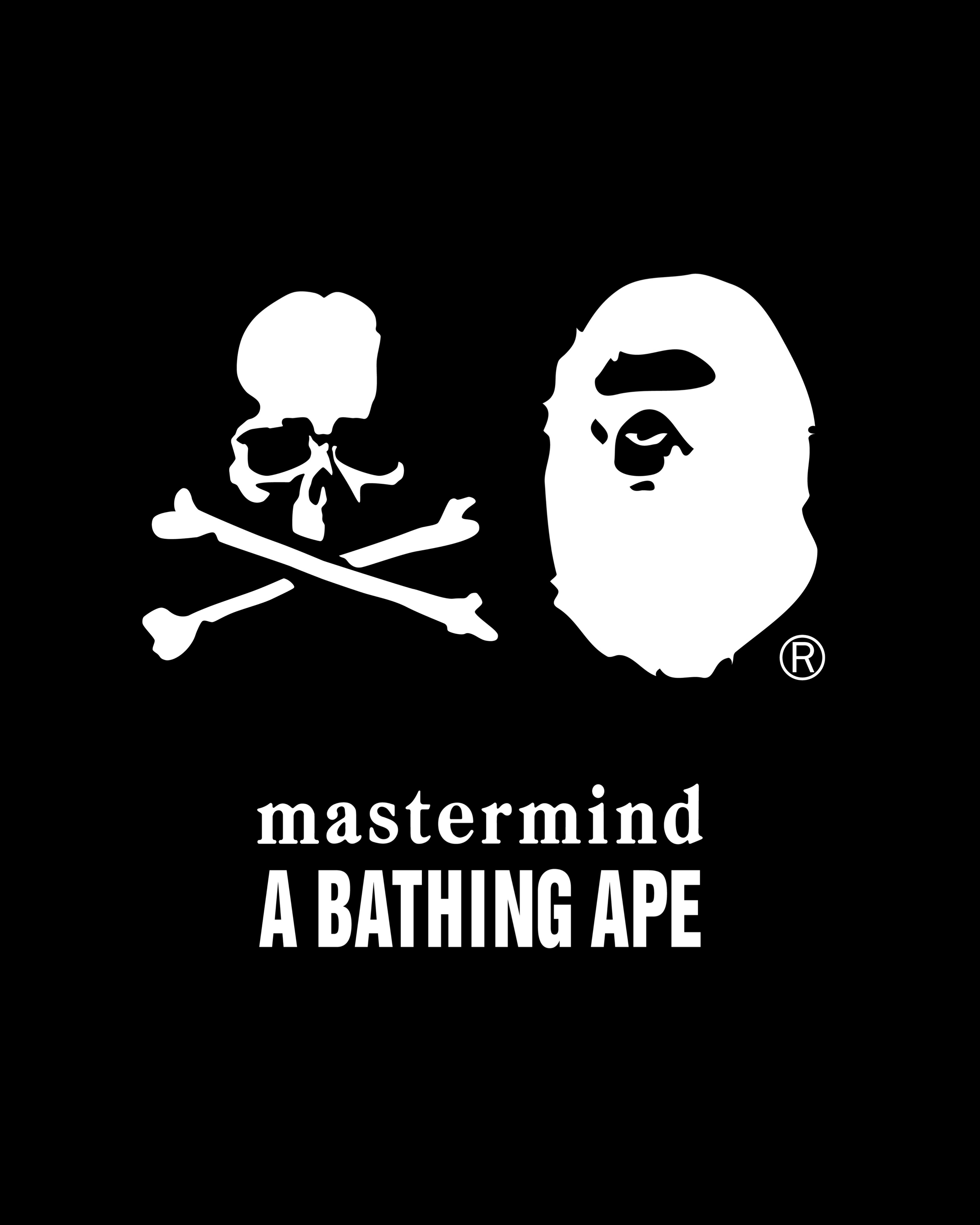 Promotional image for the BAPE x mastermind JAPAN 19th collaboration collection.