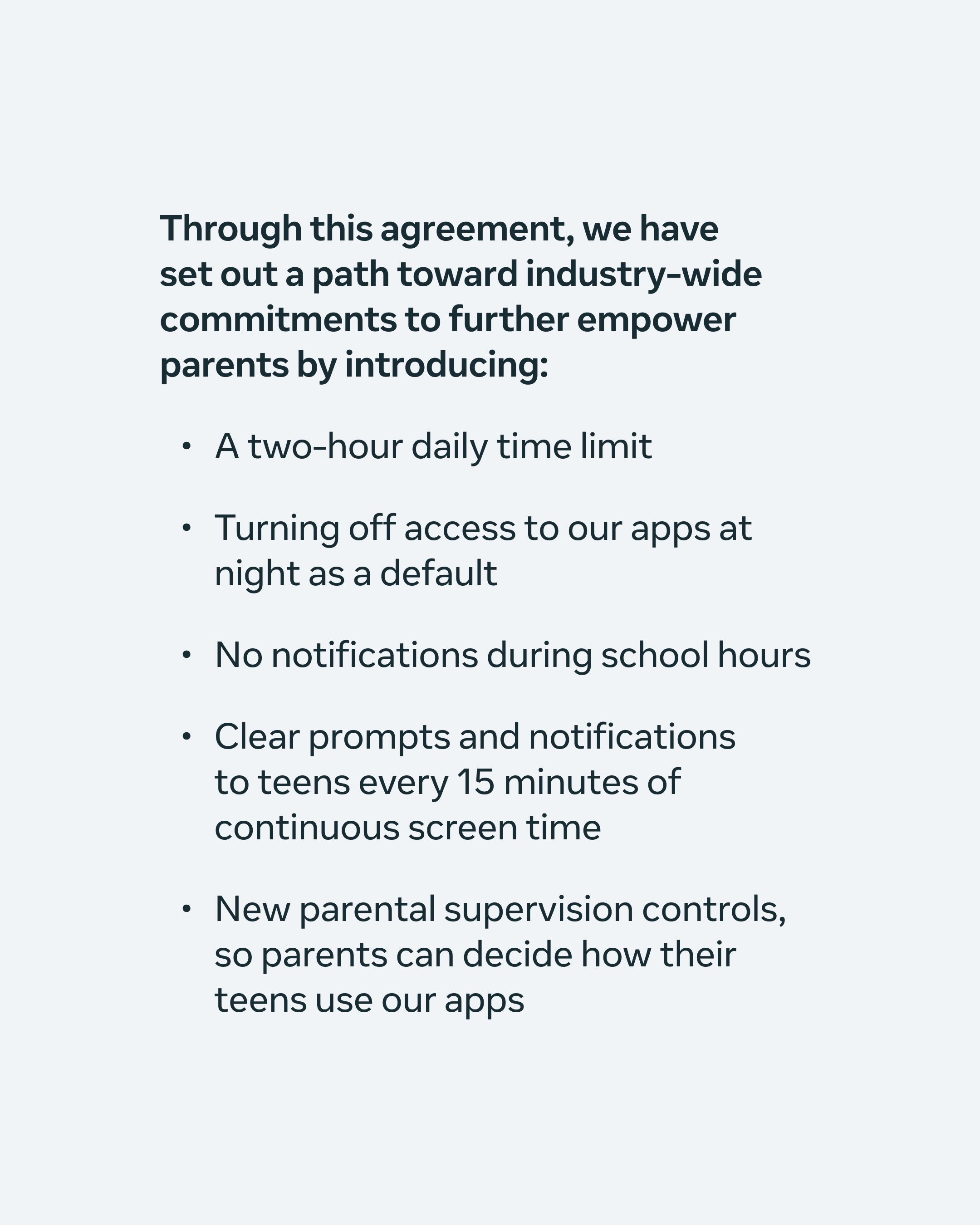 META TELLS TIKTOK AND YOUTUBE TO MATCH ITS TEEN CAP (image 3)
