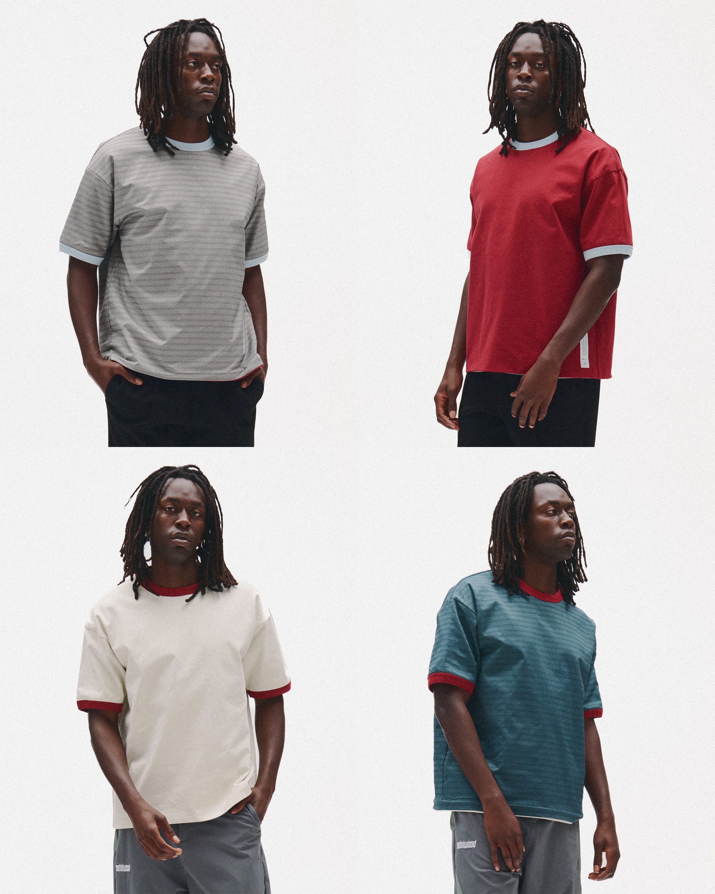Metalwood Studio Dual Face Tee Pairs Cotton With Polyester (image 2)