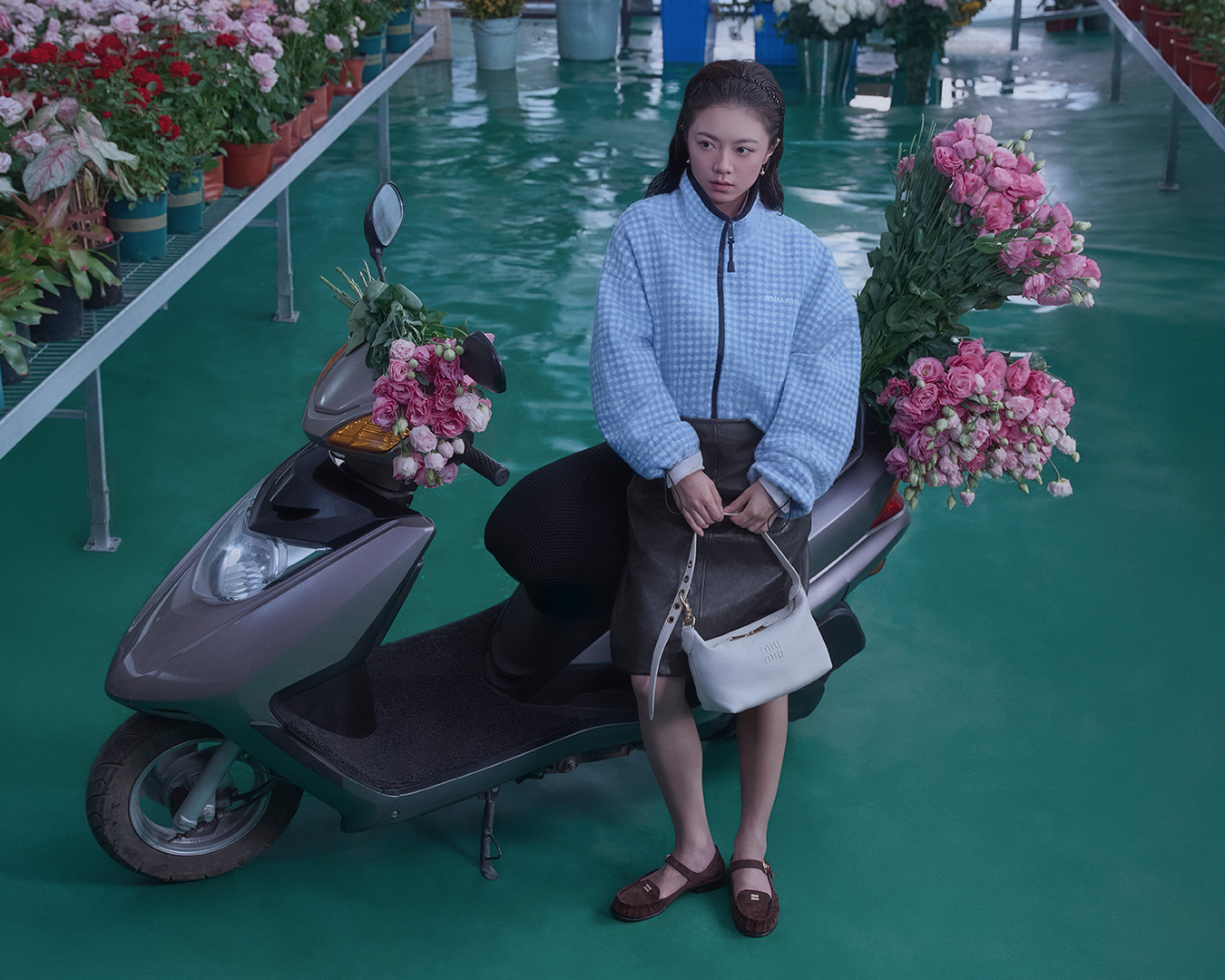 MIU MIU BUILDS ITS QIXI CAMPAIGN AROUND ONE FACE (image 2)
