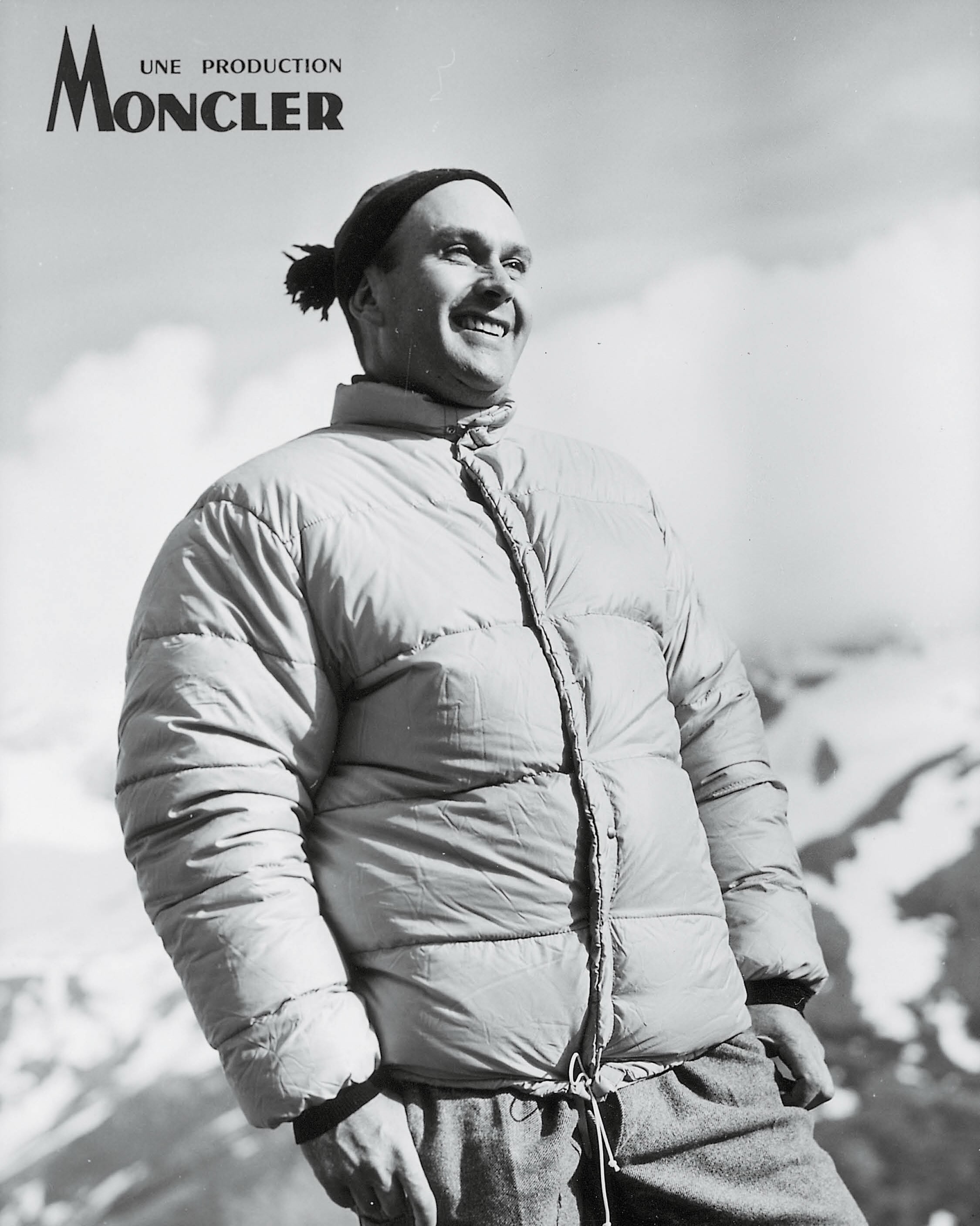 Moncler Pioneers in Moncler campaign imagery