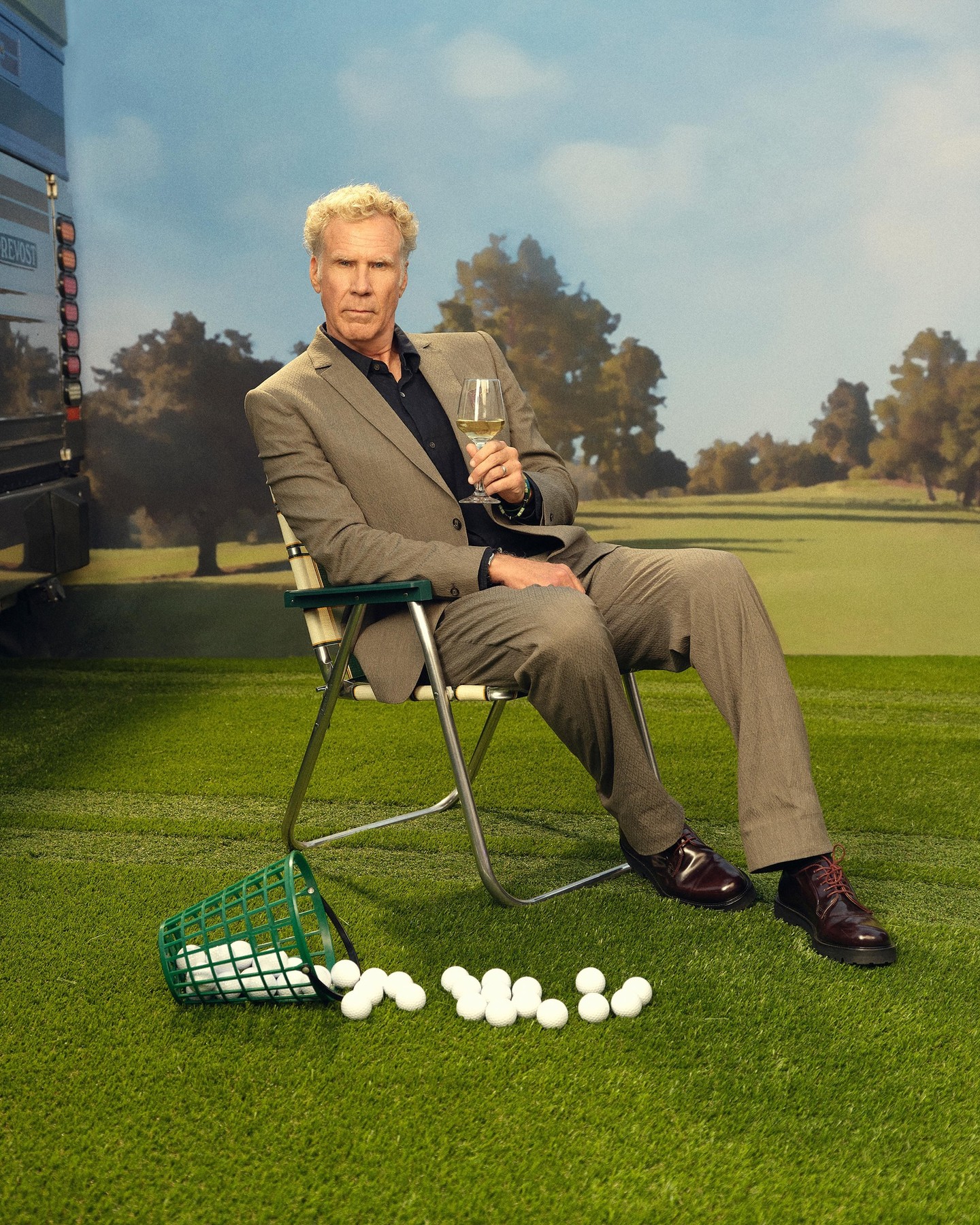 Will Ferrell and cast at the global premiere event for Netflix series The Hawk
