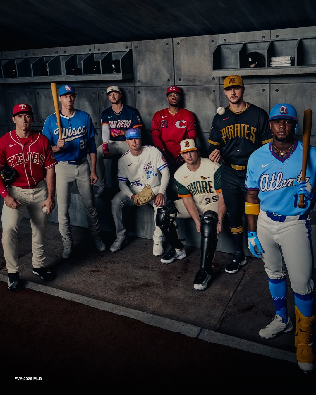 Nike City Connect 2026 Uniforms Turn 8 MLB Markets Into Design Labs
