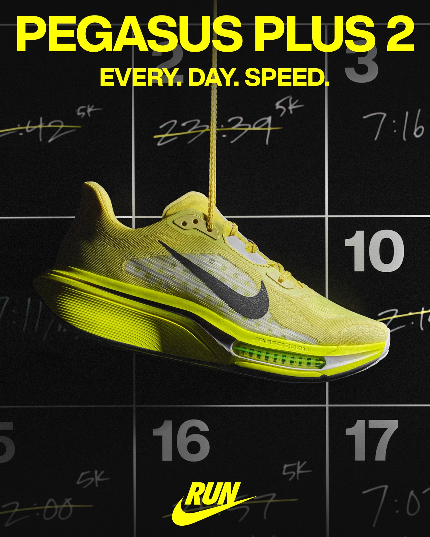 NIKE PEGASUS PLUS 2 PAIRS VISIBLE AIR ZOOM WITH ZOOMX (image 5)