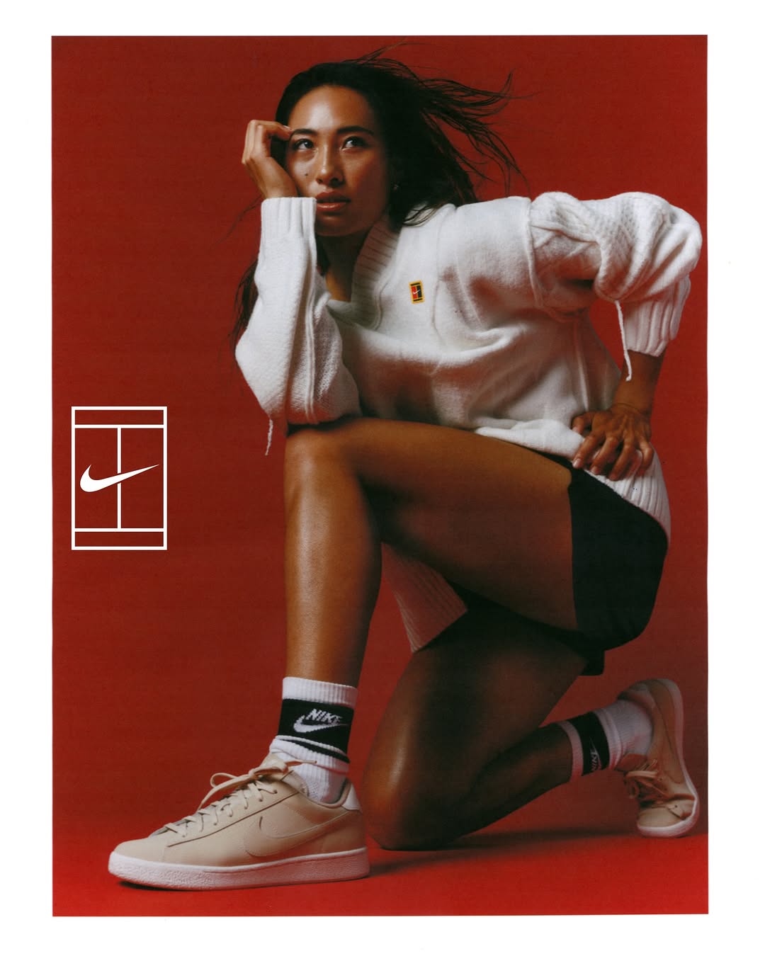 Nike Tennis Classic 'Same Game New Spin' Comes With Gingham Laces