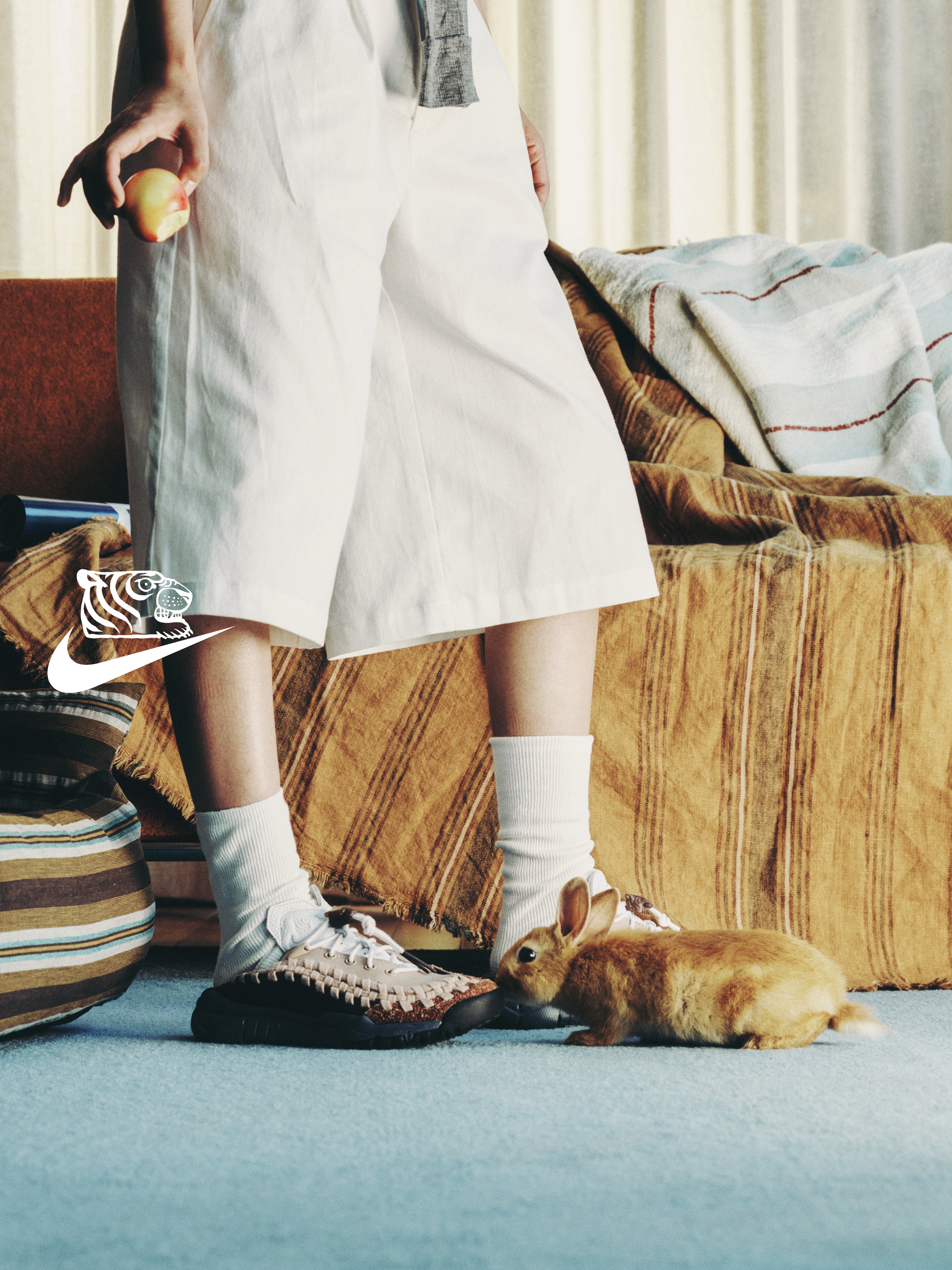 The SOULGOODS x Nike Homescape Woven sneaker as shown in the collaboration's launch post.