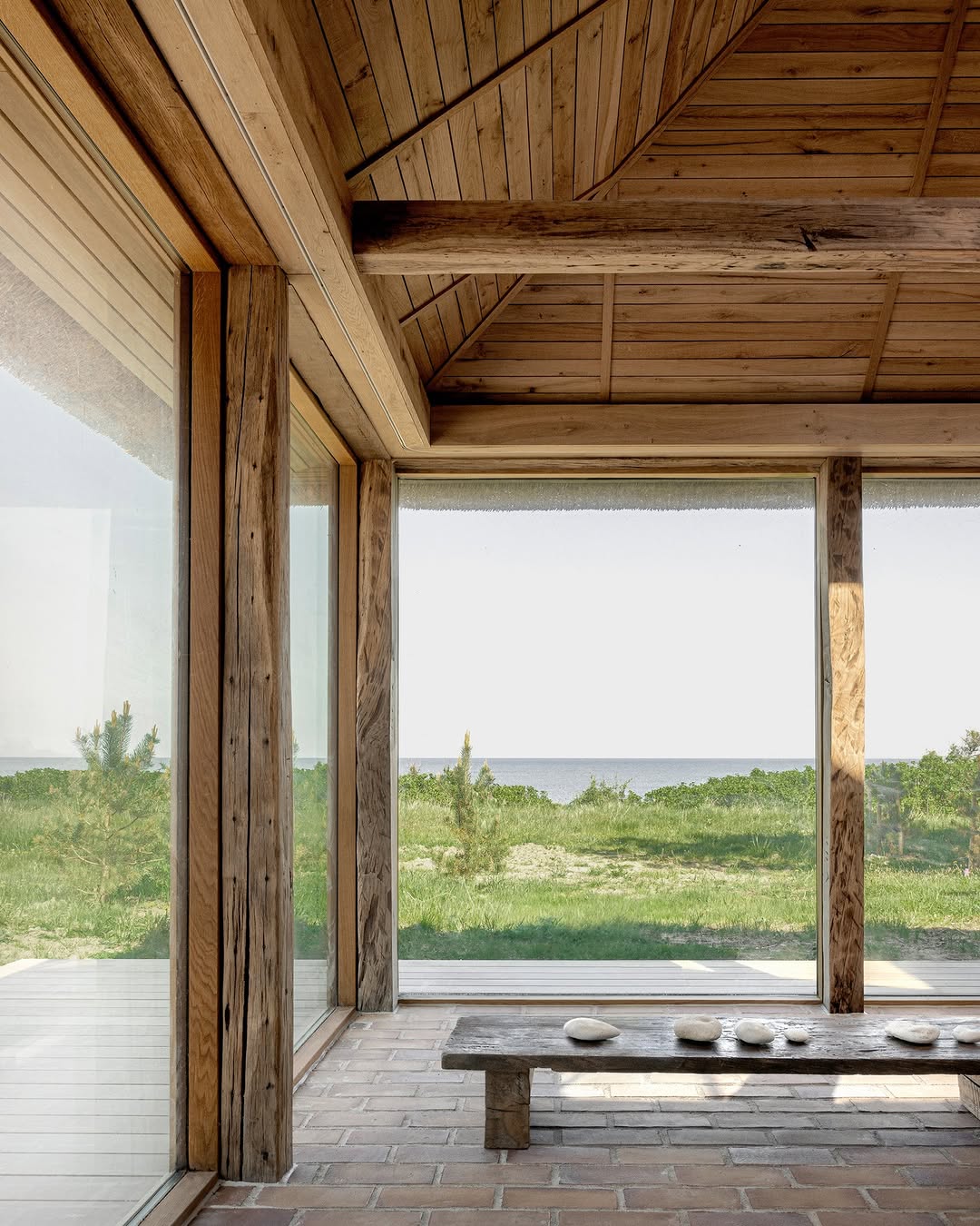 Norm Architects Shoreline Studio Uses Japanese Shakkei in Denmark