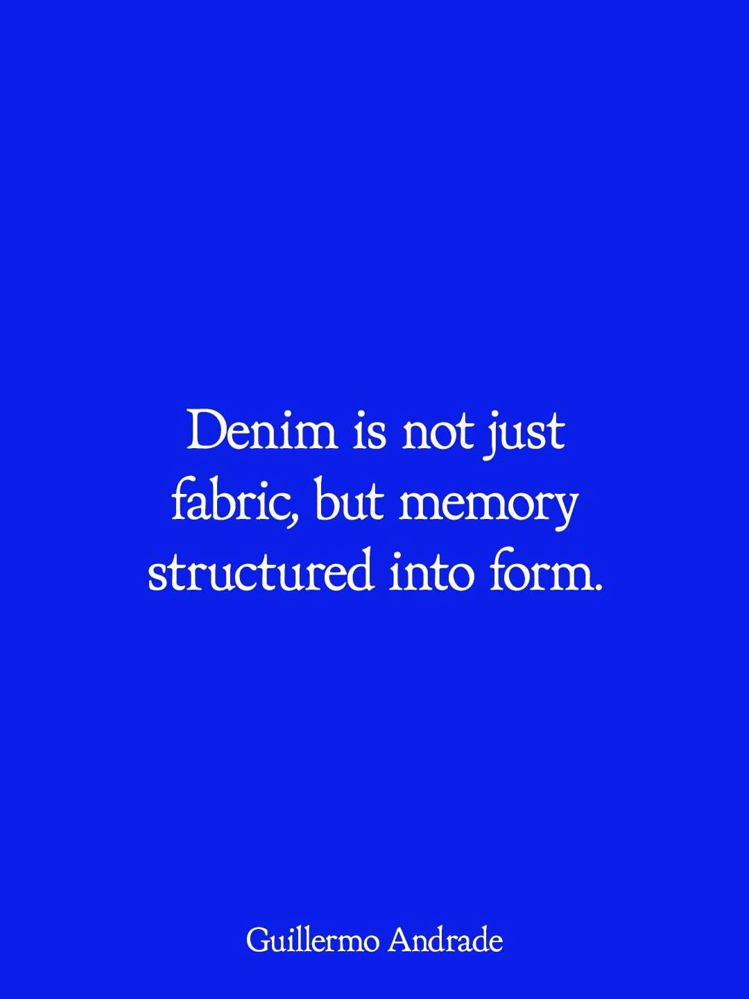 Off-White Gave Guillermo Andrade the Denim Category and Filmed Him Cutting the First Sample