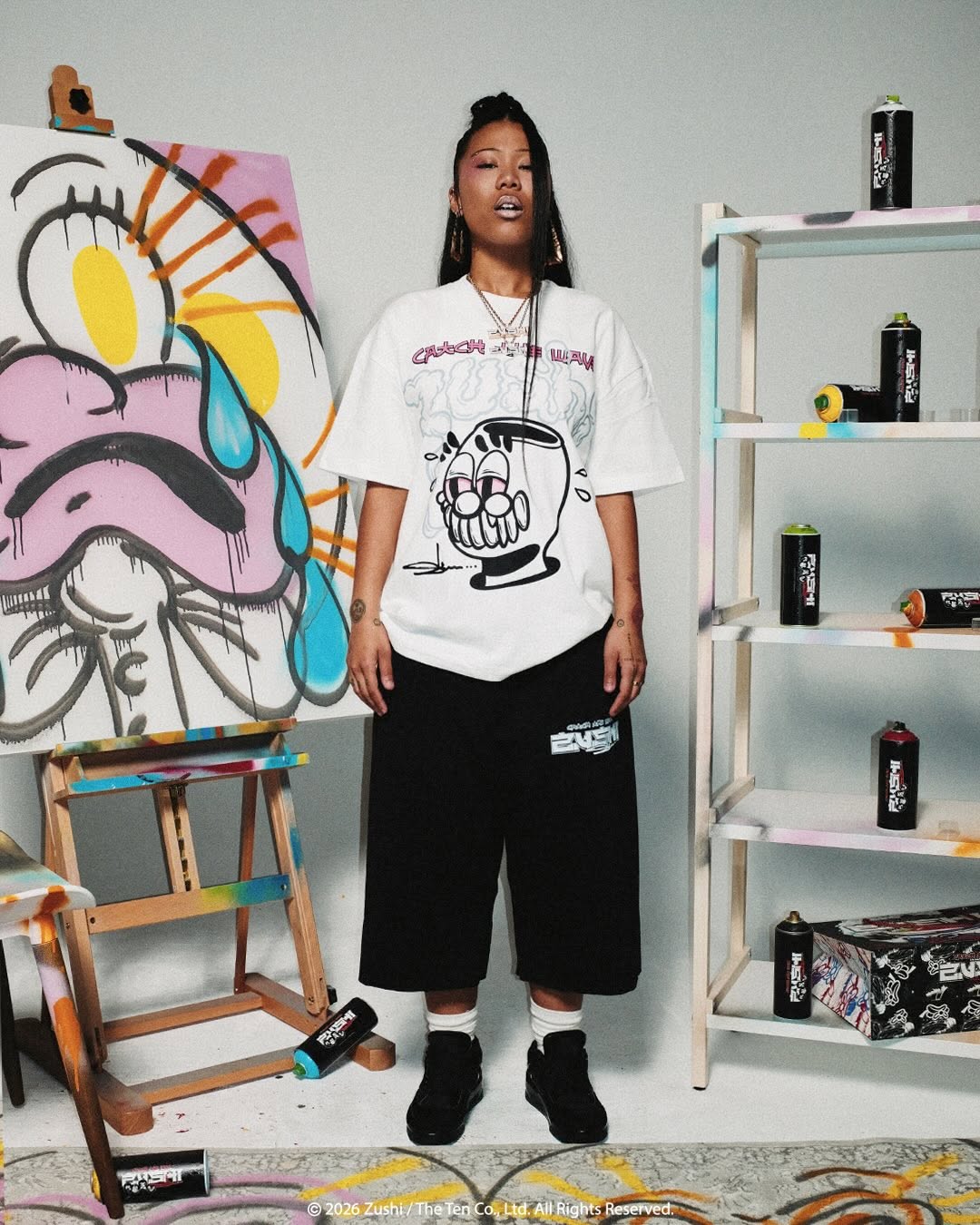 SLAWN AND ZUSHI TURNED A COMPLEX SHOP POP-UP INTO A 4/20 GALLERY