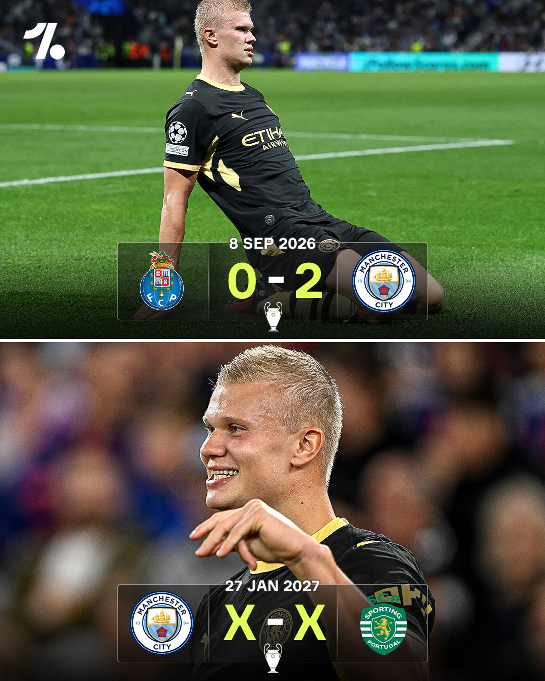 HAALAND'S PORTO BRACE TIES HIM WITH AGUERO IN EUROPE (image 2)