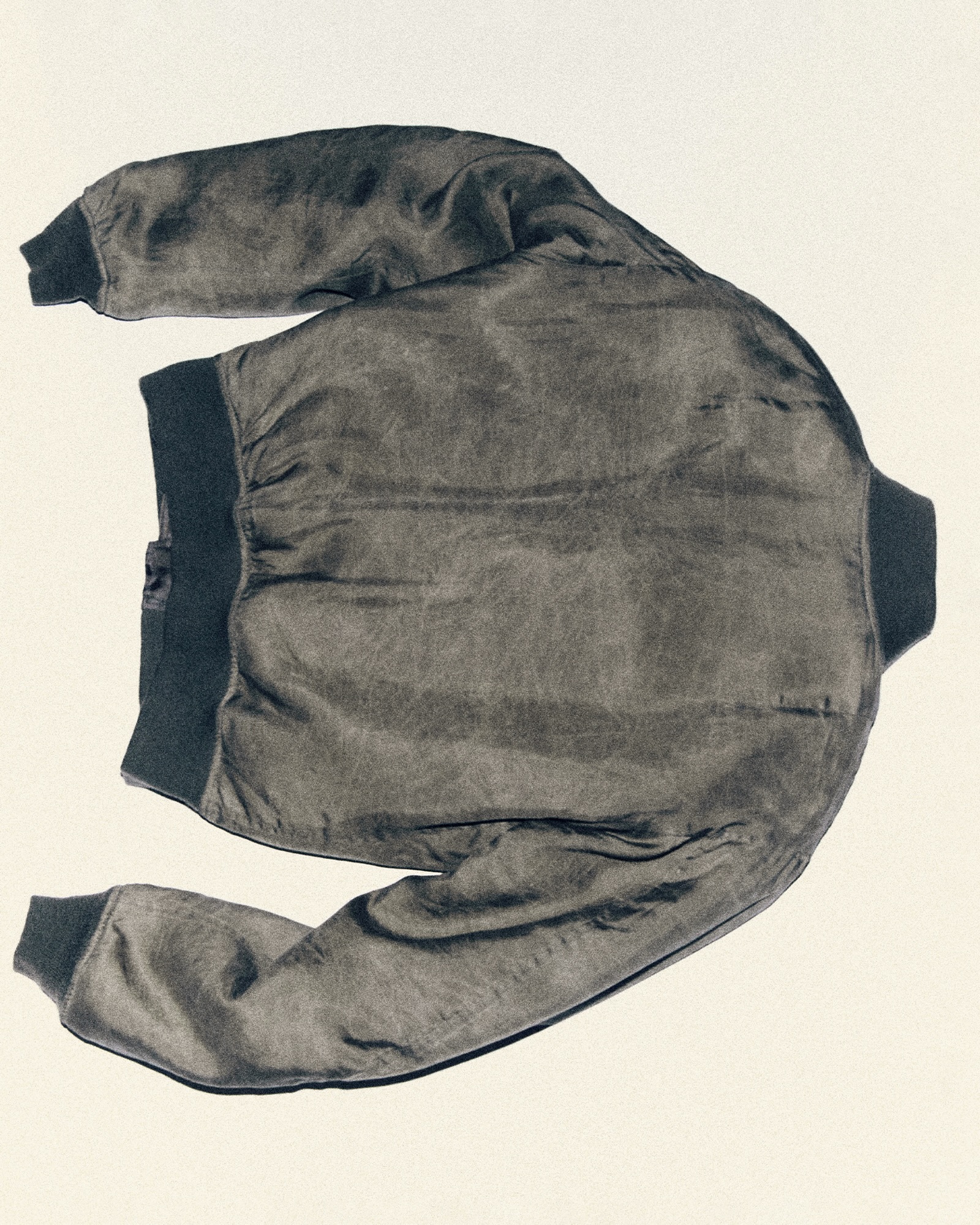 OUR LEGACY GIVES CUPRO A WAXED BOMBER SHELL (image 2)