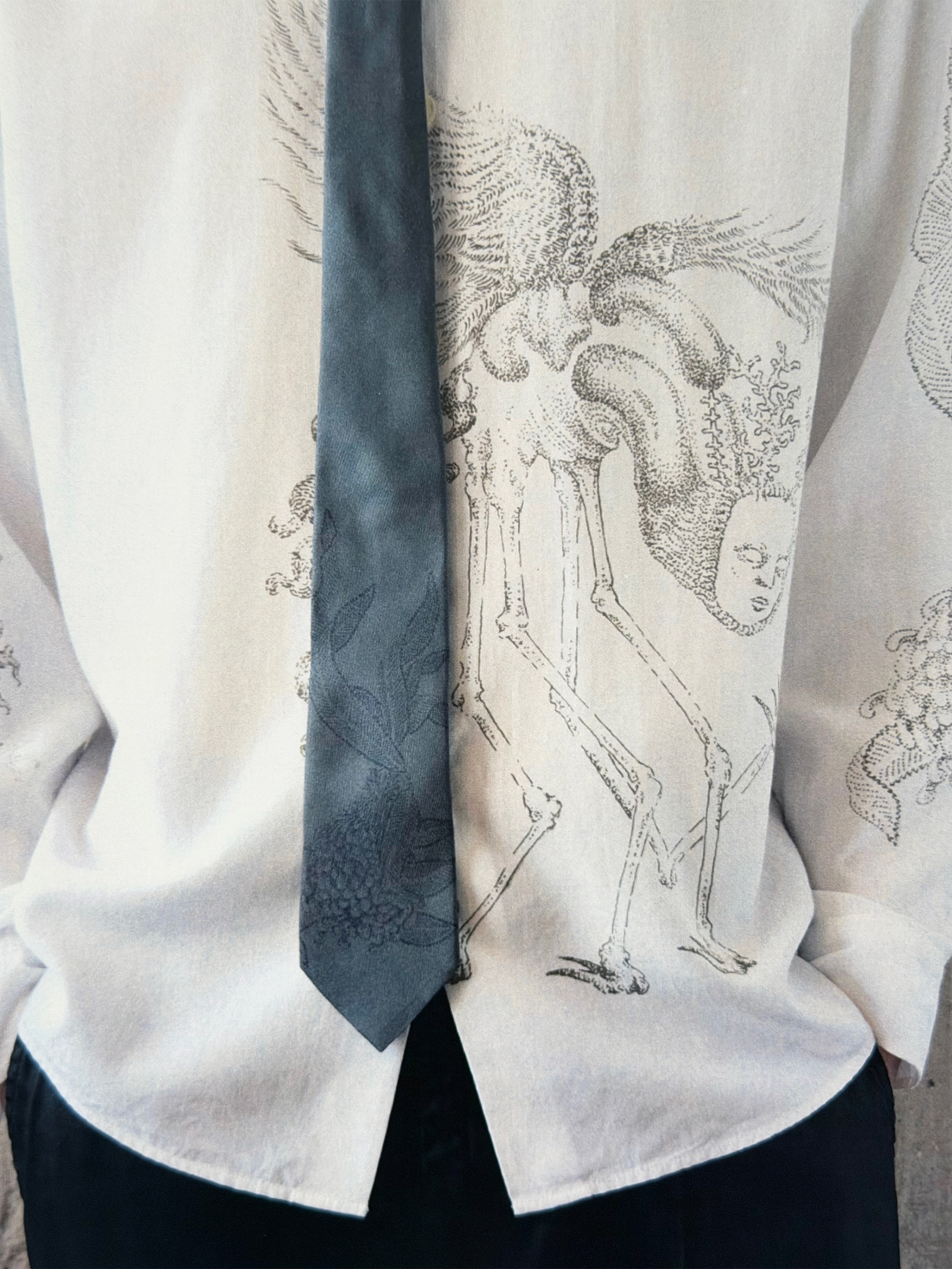 OUR LEGACY TURNS A MODEL'S SET SKETCHES INTO A PRINT (image 4)