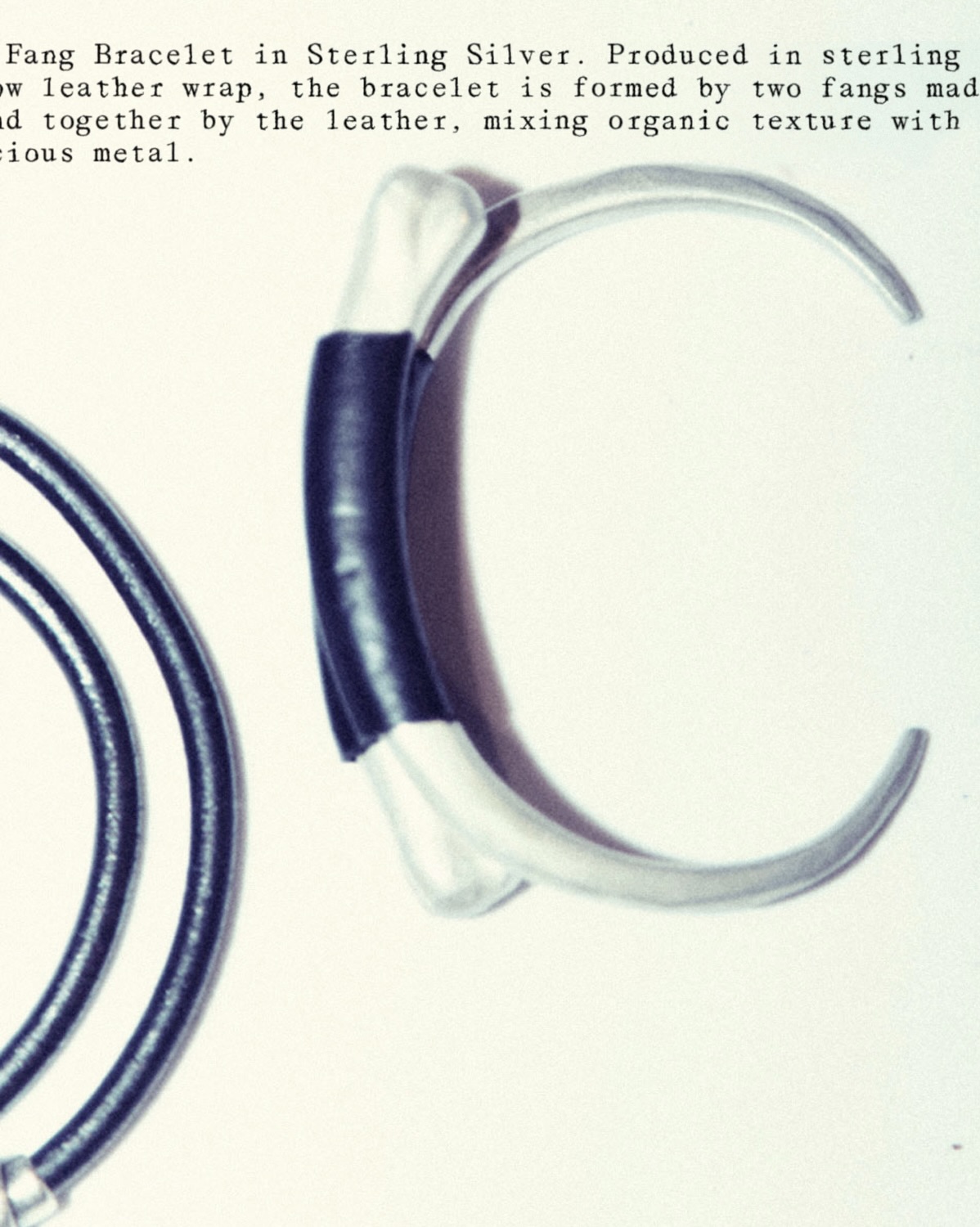 OUR LEGACY CASTS A TEAR CONTAINER NECKLACE IN SILVER (image 2)