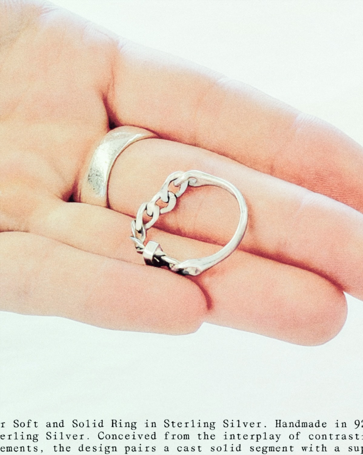 OUR LEGACY CASTS A TEAR CONTAINER NECKLACE IN SILVER (image 3)