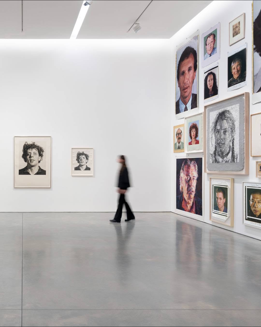 CHUCK CLOSE ON PAPER: WHAT PACE IS SHOWING BEFORE APRIL 25