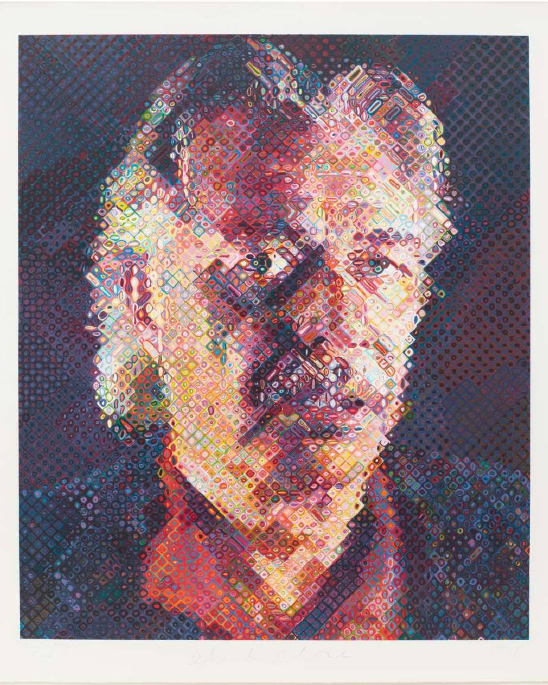 CHUCK CLOSE ON PAPER: WHAT PACE IS SHOWING BEFORE APRIL 25 (image 5)