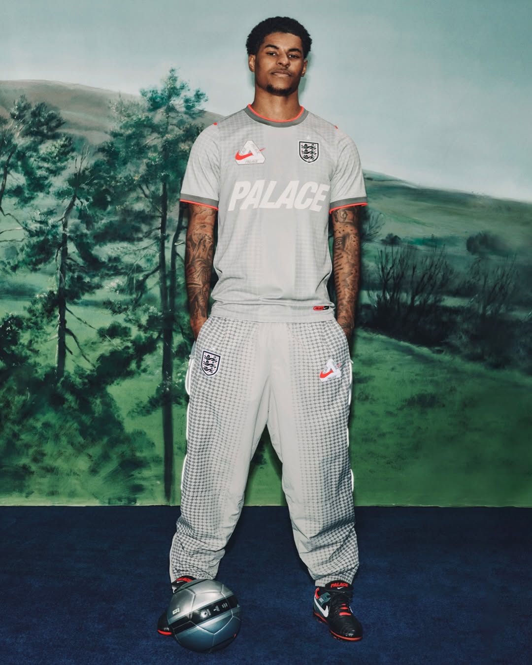 PALACE X NIKE ENGLAND DROPS TWO KITS JUNE 12