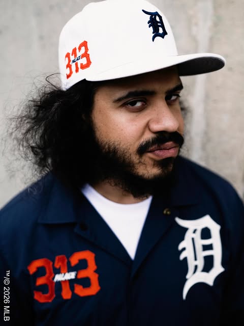 Palace Detroit Tigers collaboration campaign photographed by Alex Brpires