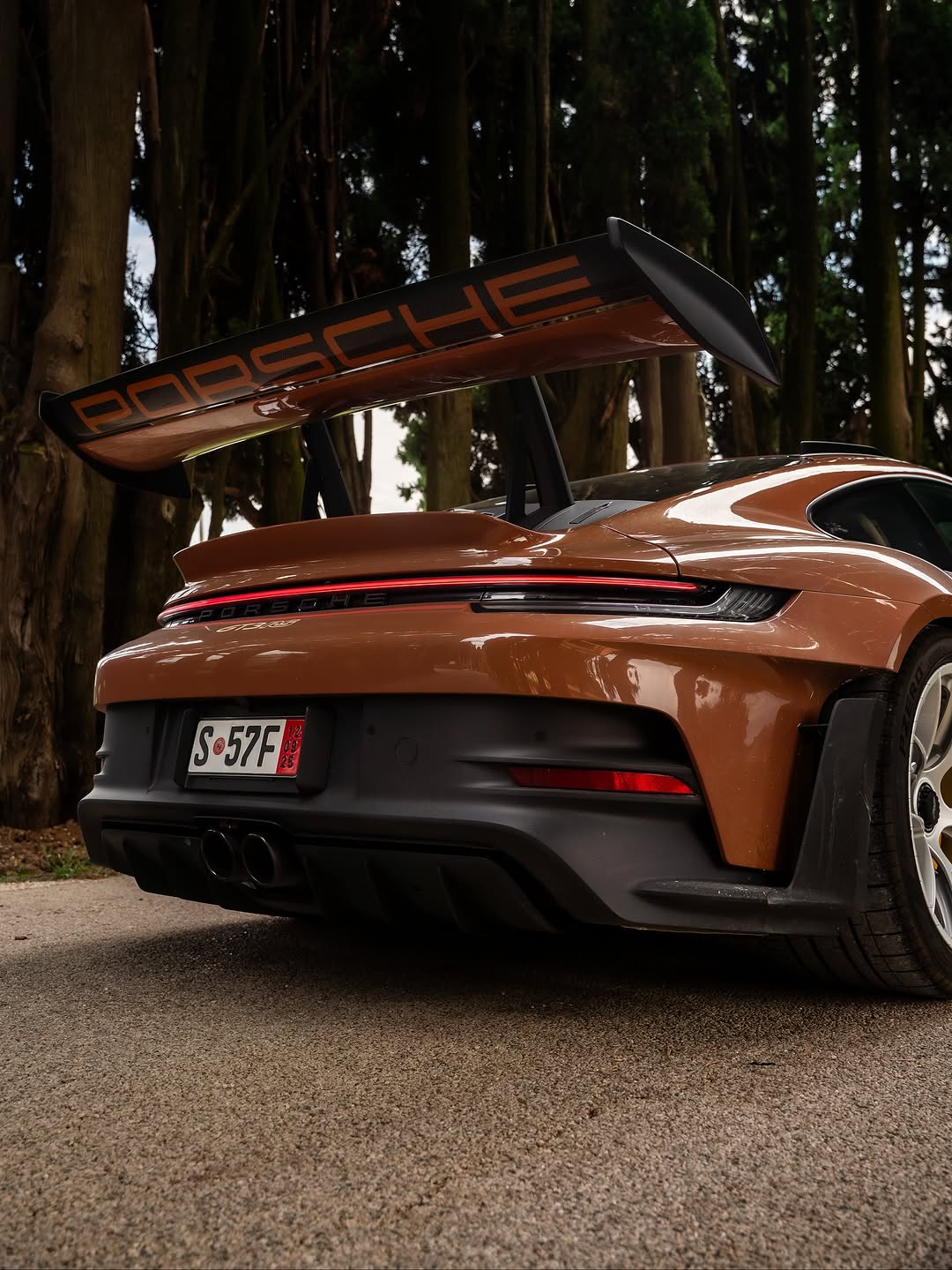 Porsche 911 GT3 RS in Chocolate Brown Is a Mood Statement (image 5)