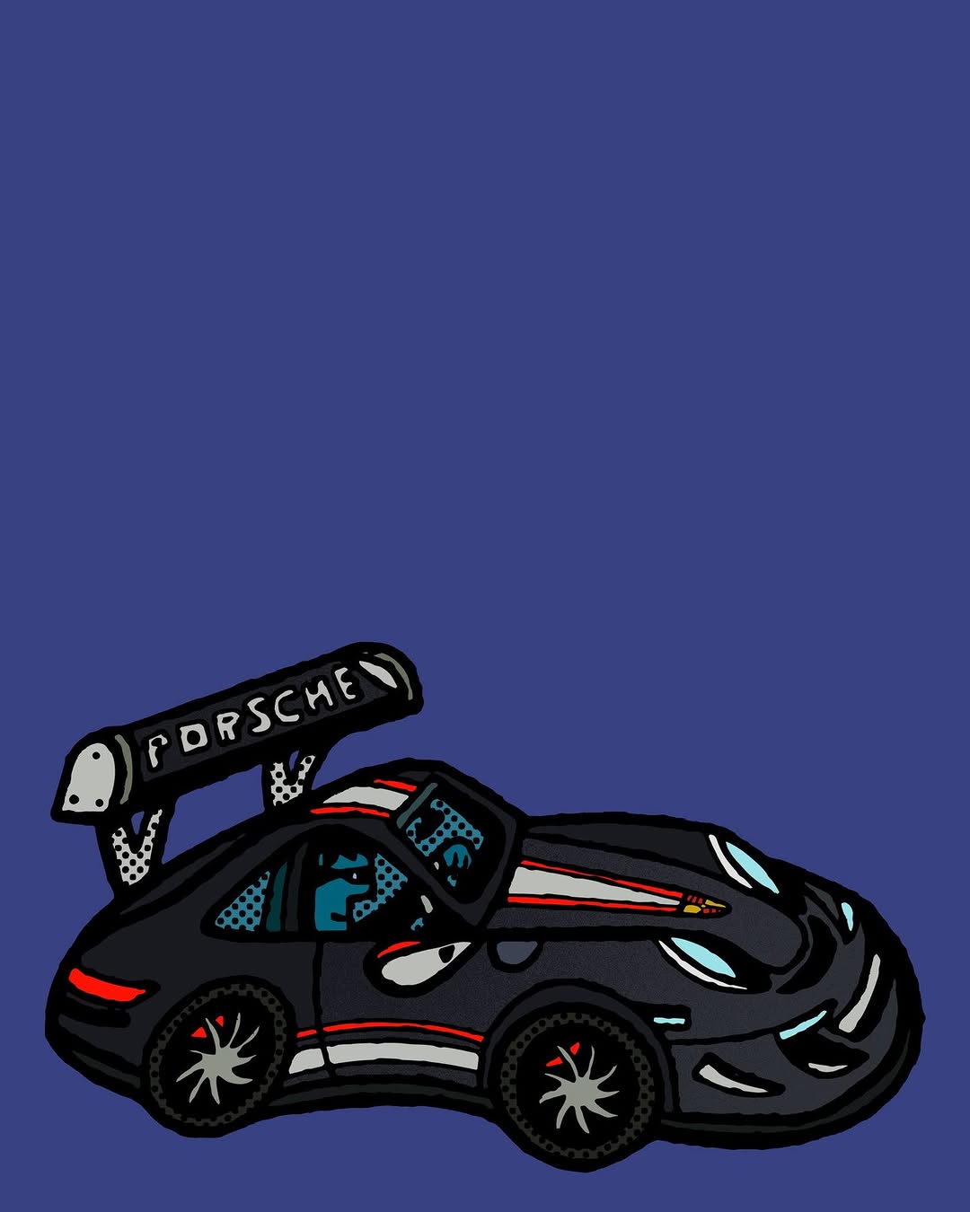 Tommy Spencer Paints Porsche in Colour That Doesn't Ask Permission