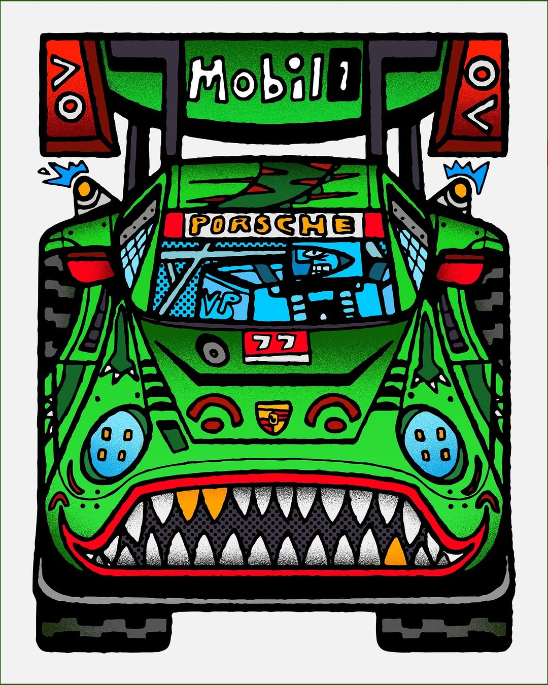 Tommy Spencer Paints Porsche in Colour That Doesn't Ask Permission (image 3)