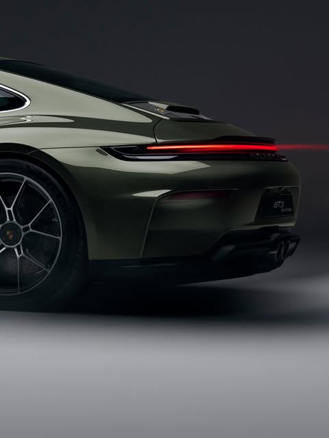 The Porsche 911 GT3 Earls Court 51 Edition finished in Earls Court Green metallic paint.