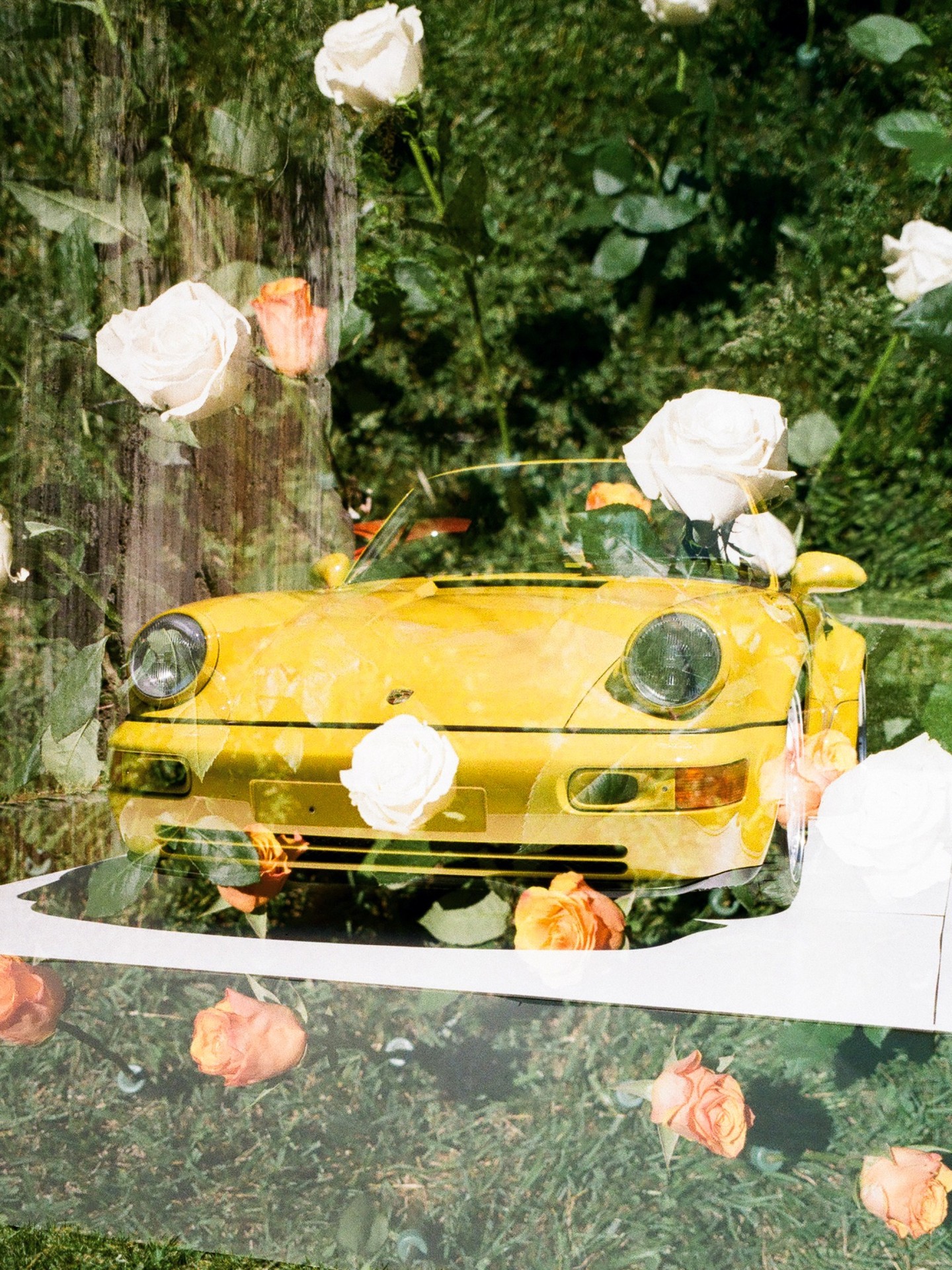 A Porsche photographed at The Quarry, the marble quarry venue near Knoxville, Tennessee that hosts Porsche Plática.