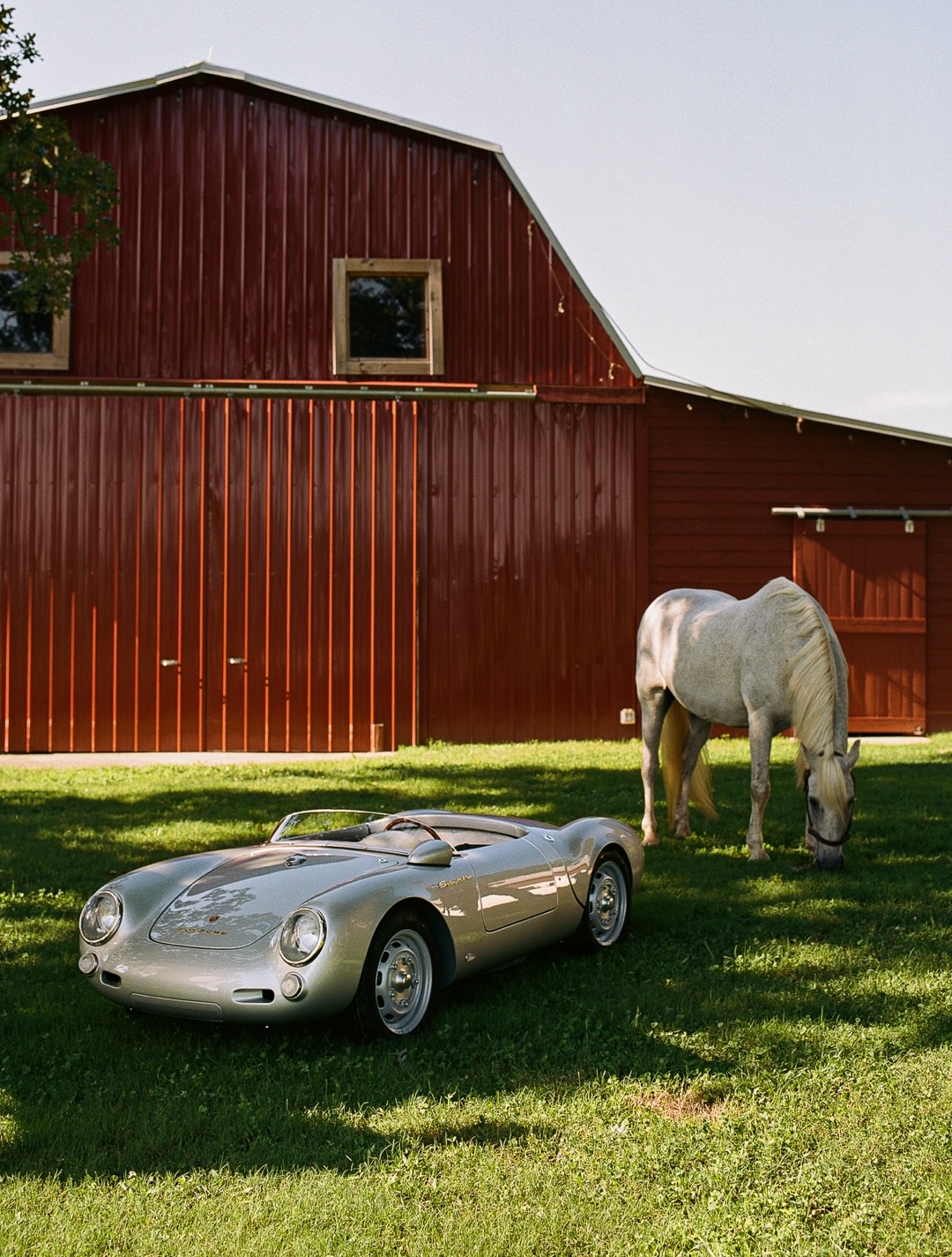 The Porsche 550 J, Hedley Studios' scaled replica of the 1953 Porsche 550 Spyder.