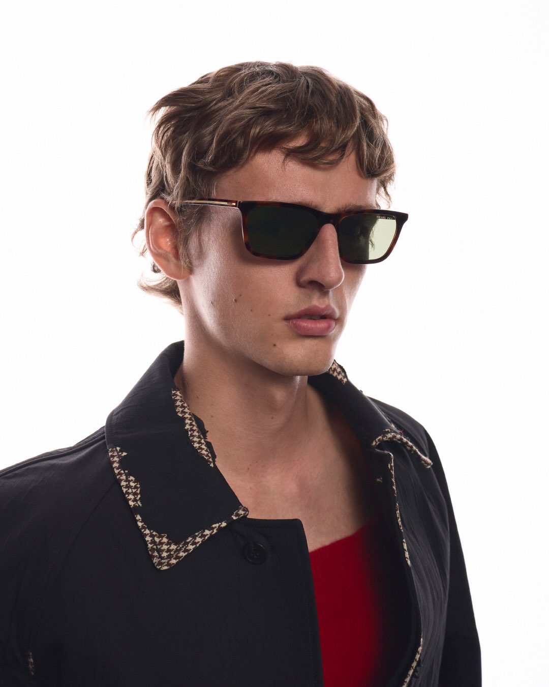 Prada Eyewear frames from the Fall/Winter 2026 collection.