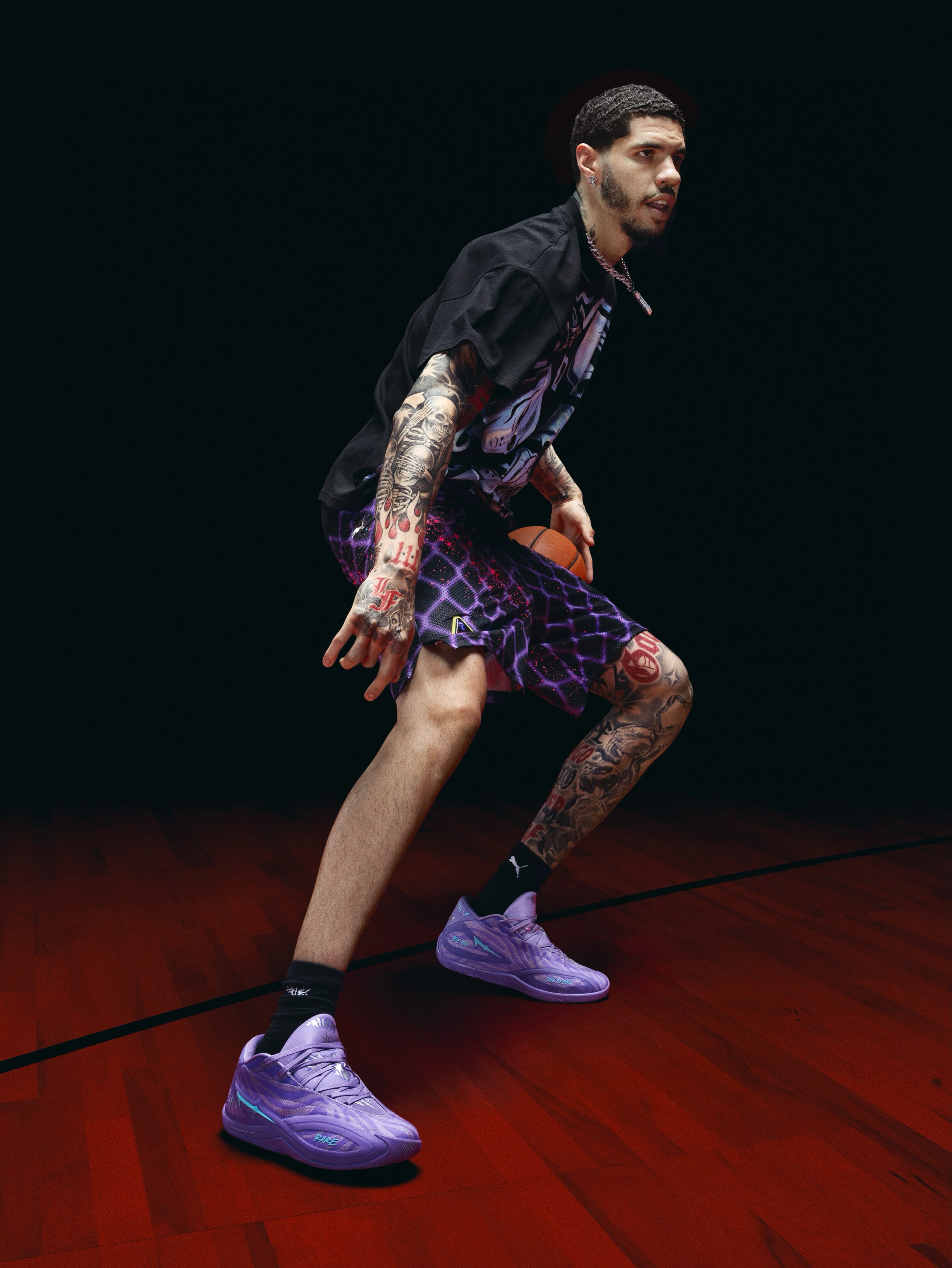 PUMA MB.06 SHOOTING STAR PUTS PURPLE ON THE COURT (image 2)