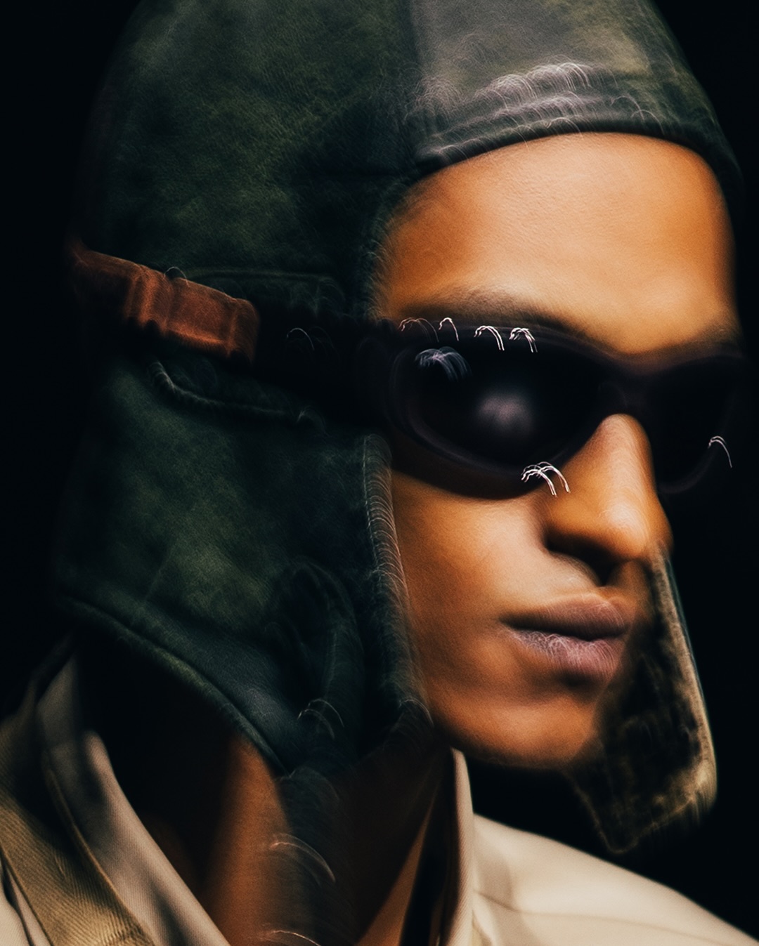 A$AP Rocky Puts New Ray Ban Frames on the AWGE Runway (image 4)