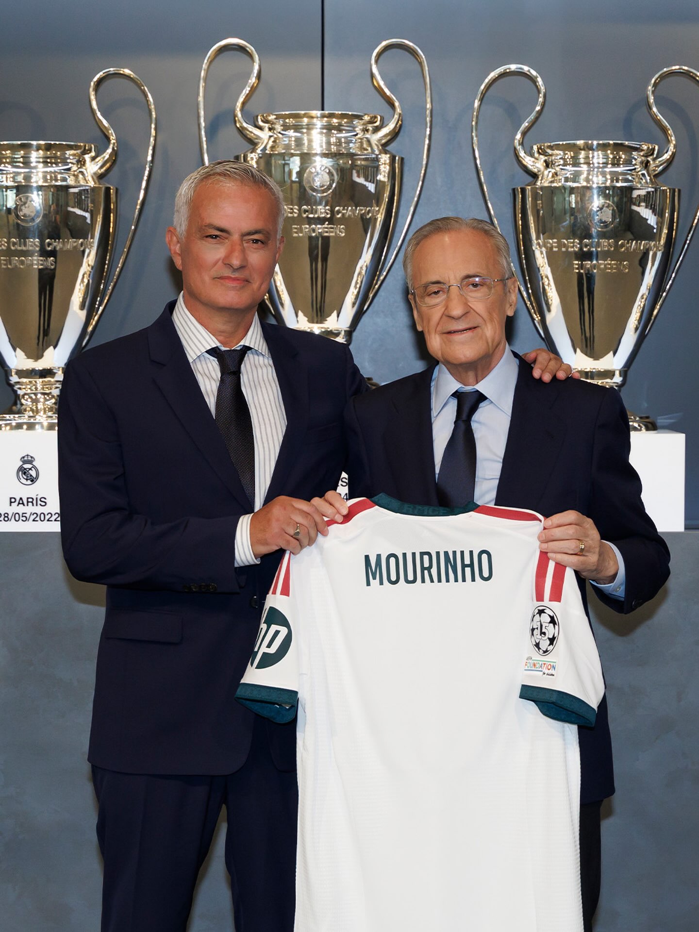 Jose Mourinho at his Real Madrid presentation event in Madrid, August 2026