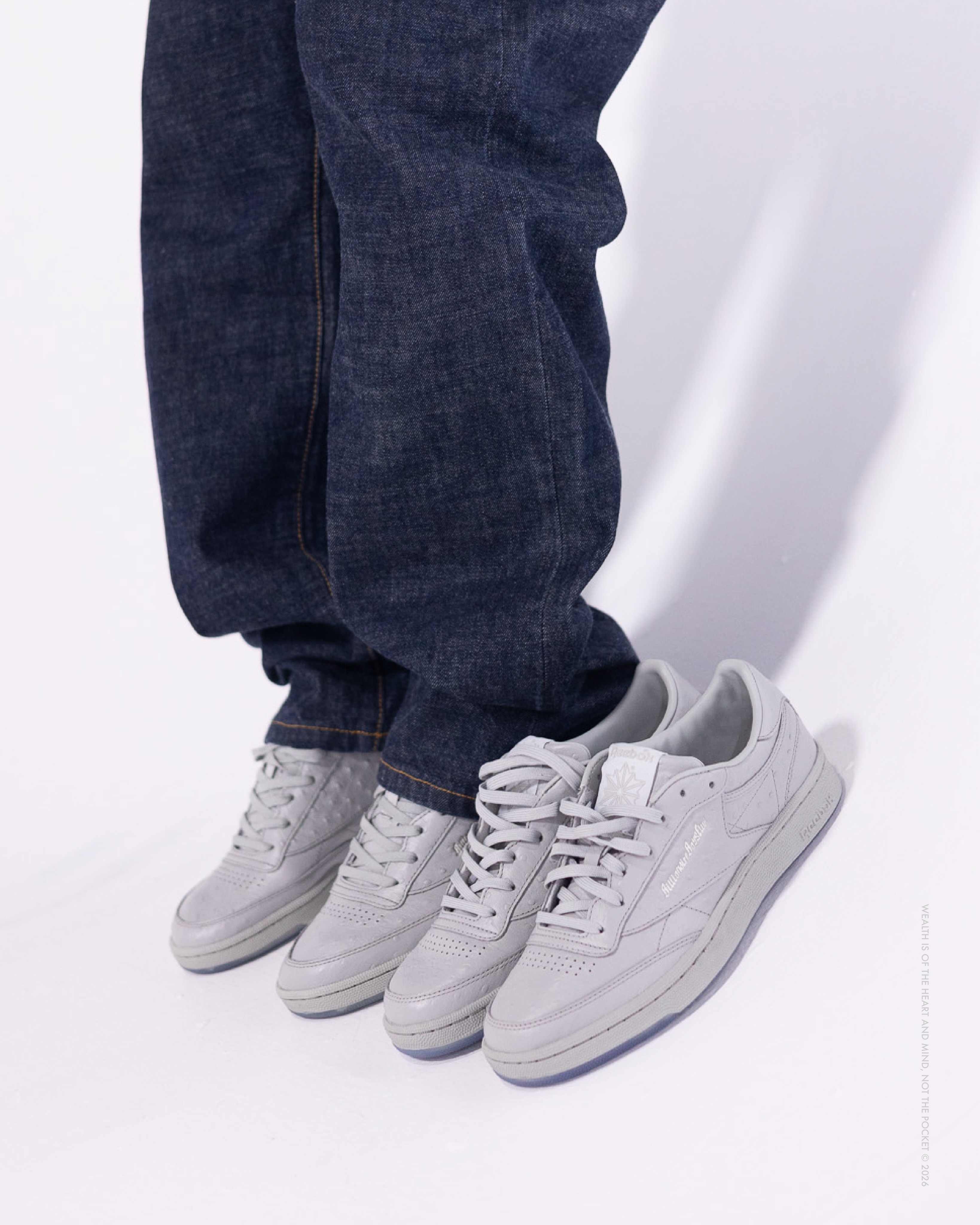 REEBOK BBC CLUB C PUTS MOON TEXTURE UNDERFOOT (image 3)