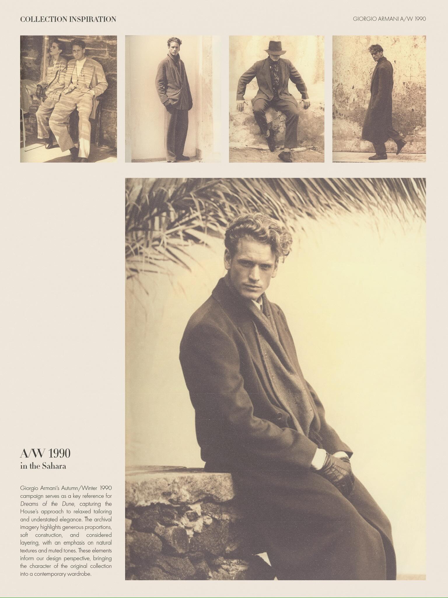Ronnie Fieg's Armani Dreams of the Dune Runs 54 Looks (image 4)