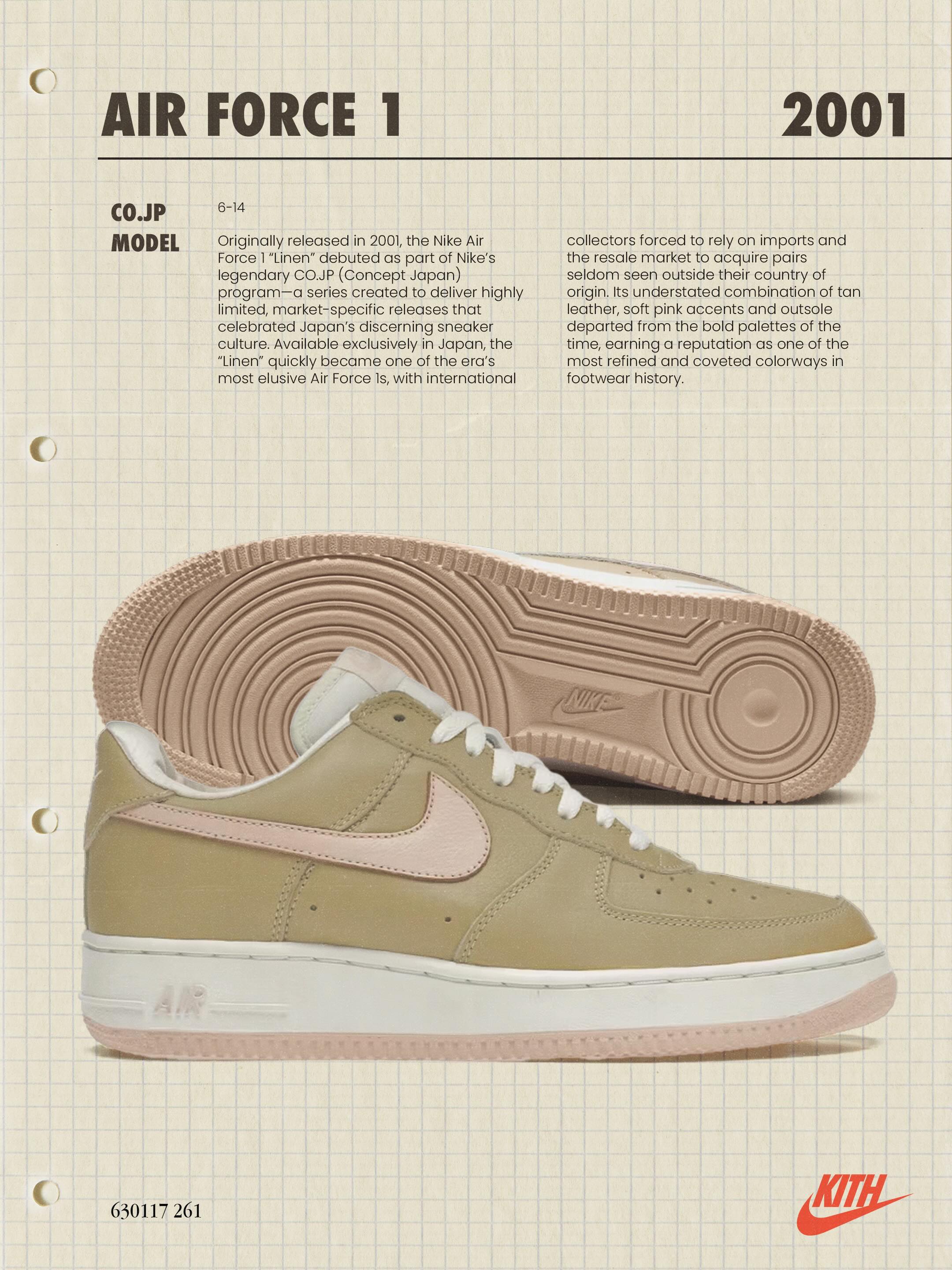 KITH REVIVES THE LINEN AIR FORCE 1 FOR A FULL COLLECTION (image 2)
